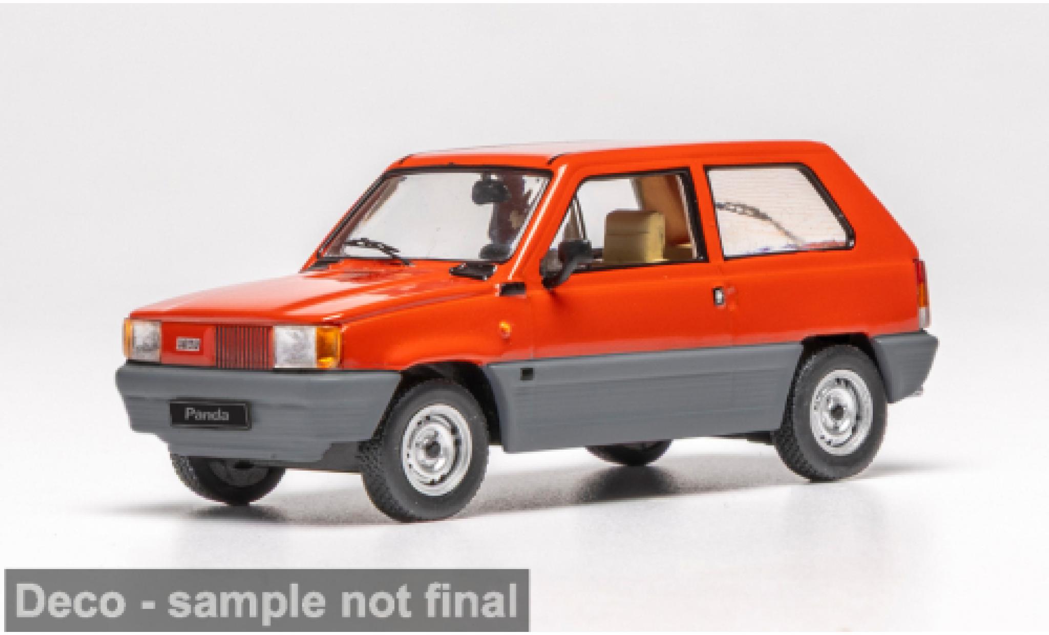 Fiat Panda 1/43 IXO 45 rot 1980 1:43 diecast model cars