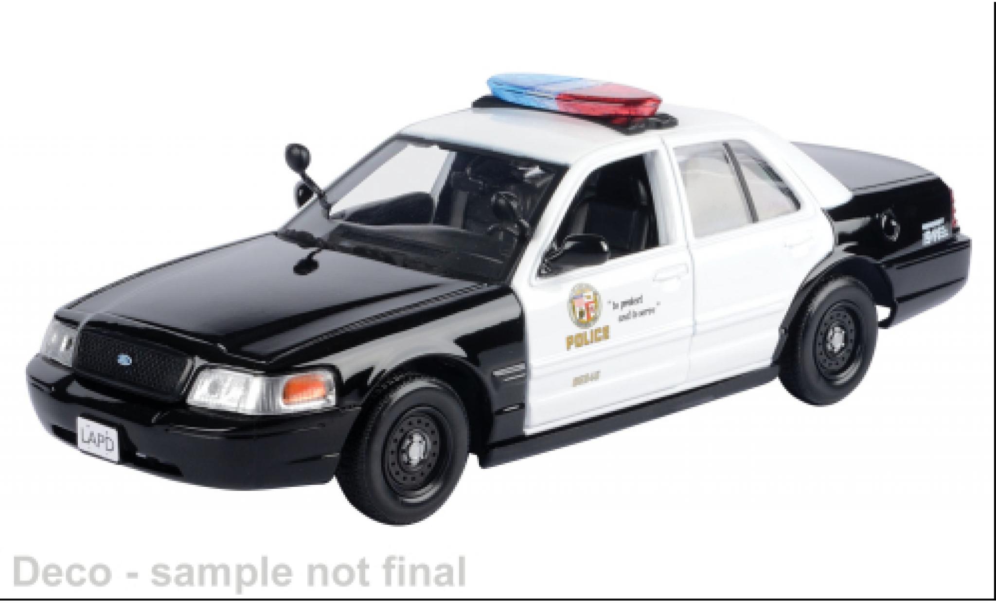 Ford Crown 1/24 Motormax Victoria Interceptor 2010 LAPD 1:24 diecast model cars
