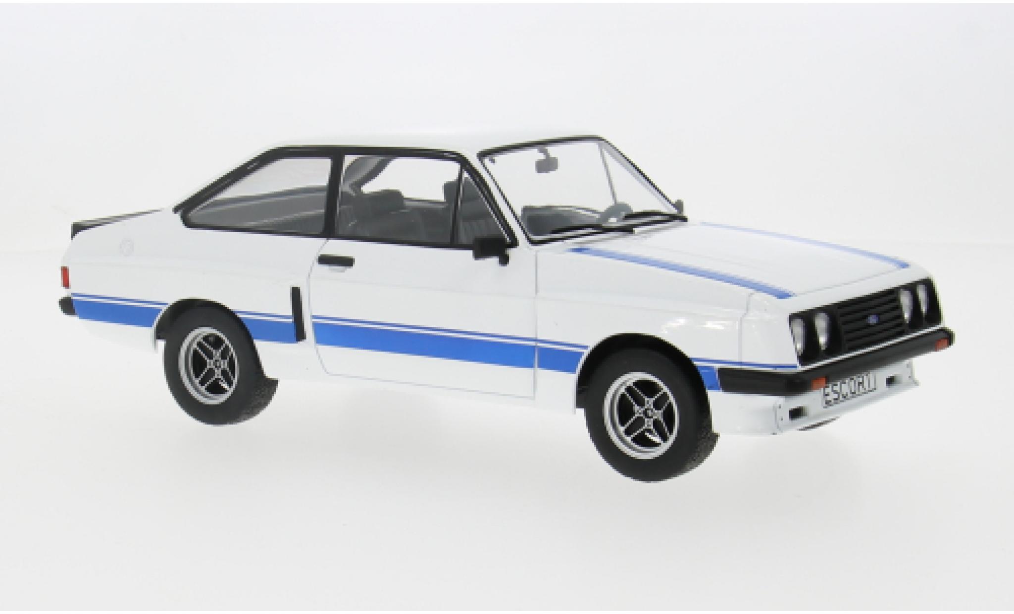 Ford Escort 1/18 MCG MK II RS 2000 X-Pack weiss/Dekor 1977 1:18 diecast model cars