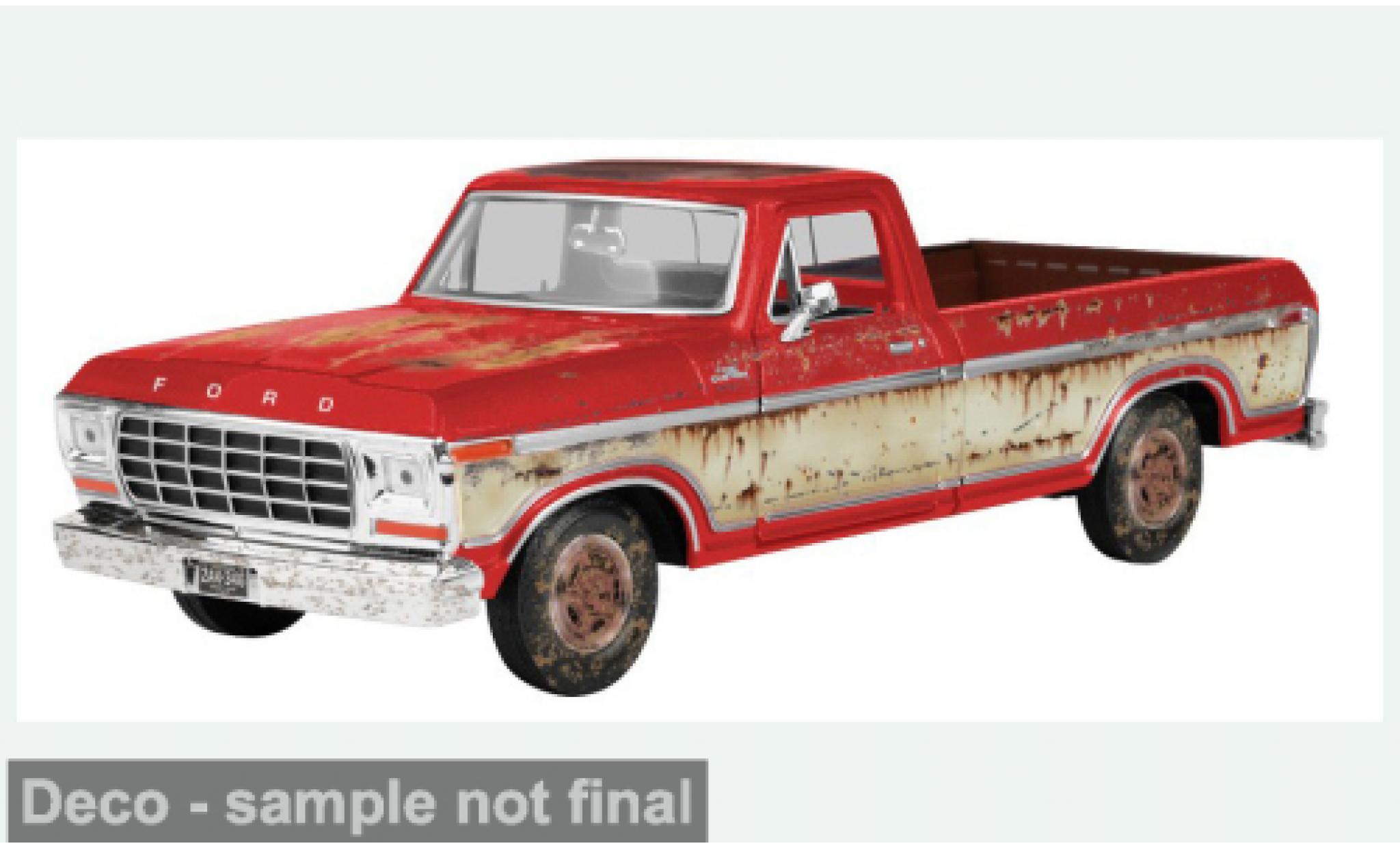 Ford F-1 1/24 Motormax 50 rot/gelb 1979 1:24 diecast model cars