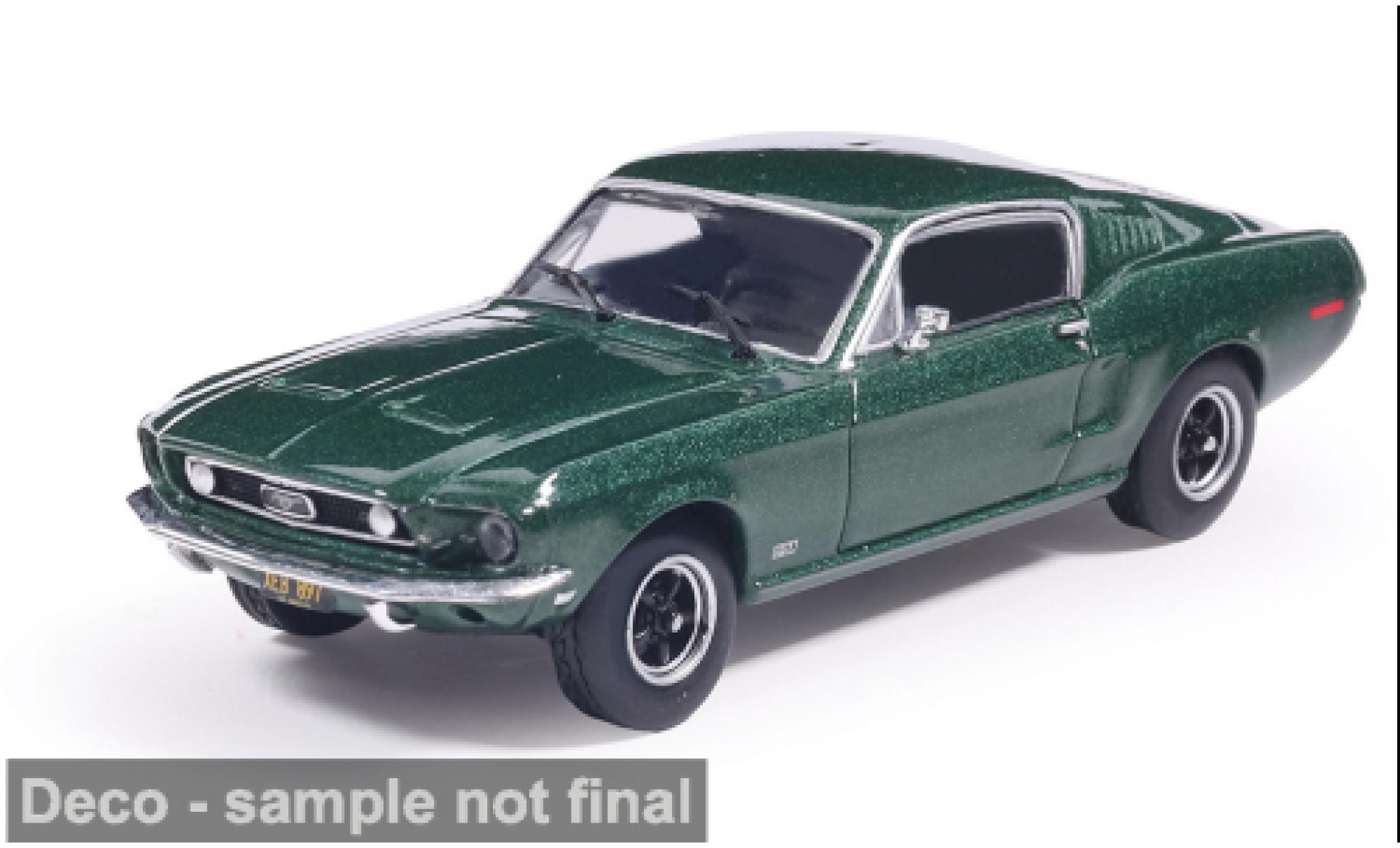 Ford Mustang 1/64 IXO America GT gr&Atilde;&frac14;n 1968 1:64 diecast model cars