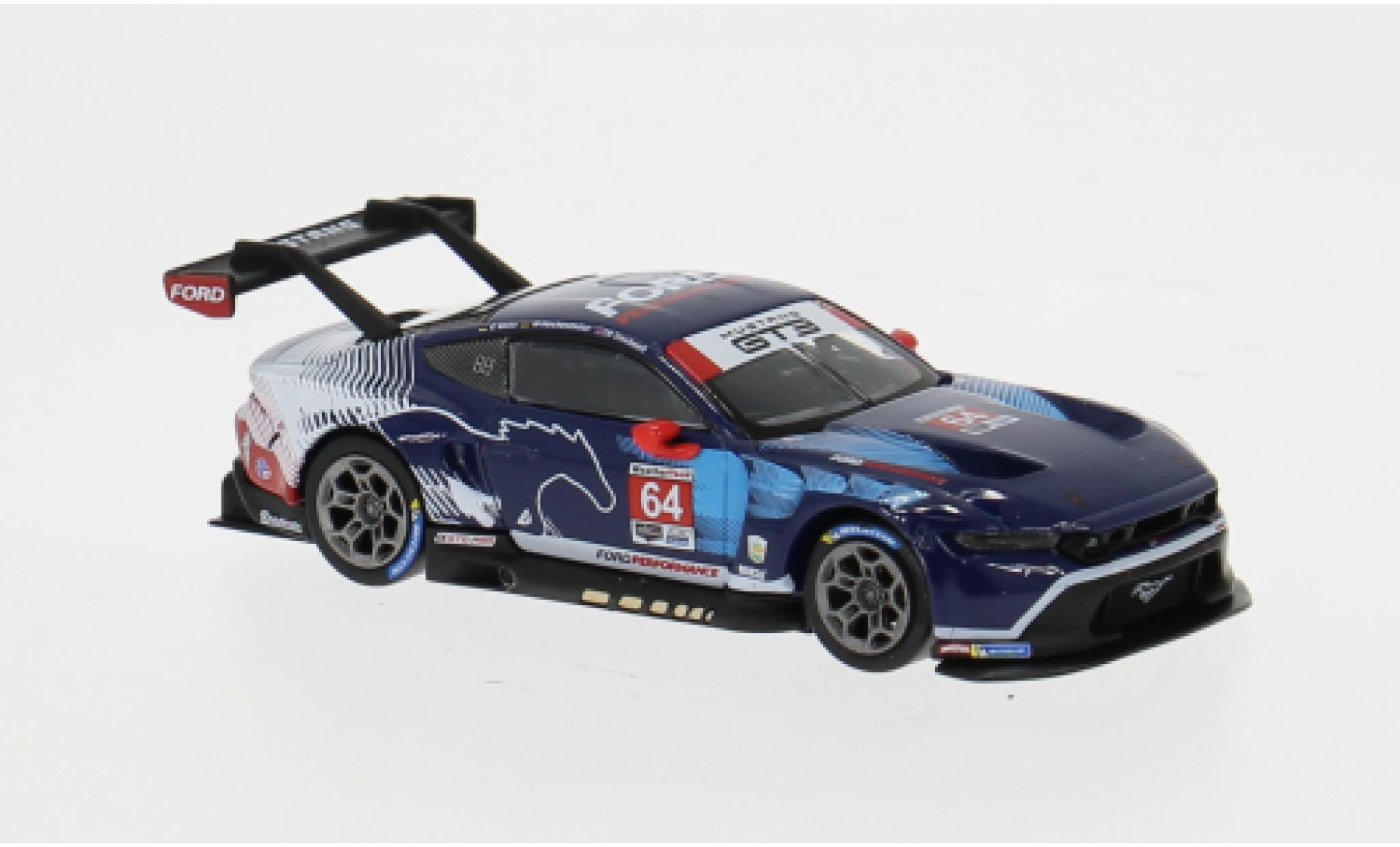 Ford Mustang 1/64 Mini GT GT3 IMSA 24h Daytona 2024 M-Sport #64 1:64 diecast model cars