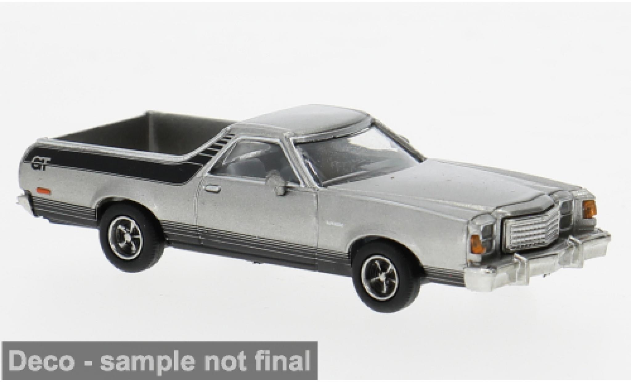 Ford Ranchero 1/87 Brekina GT silber 1977 1:87 diecast model cars
