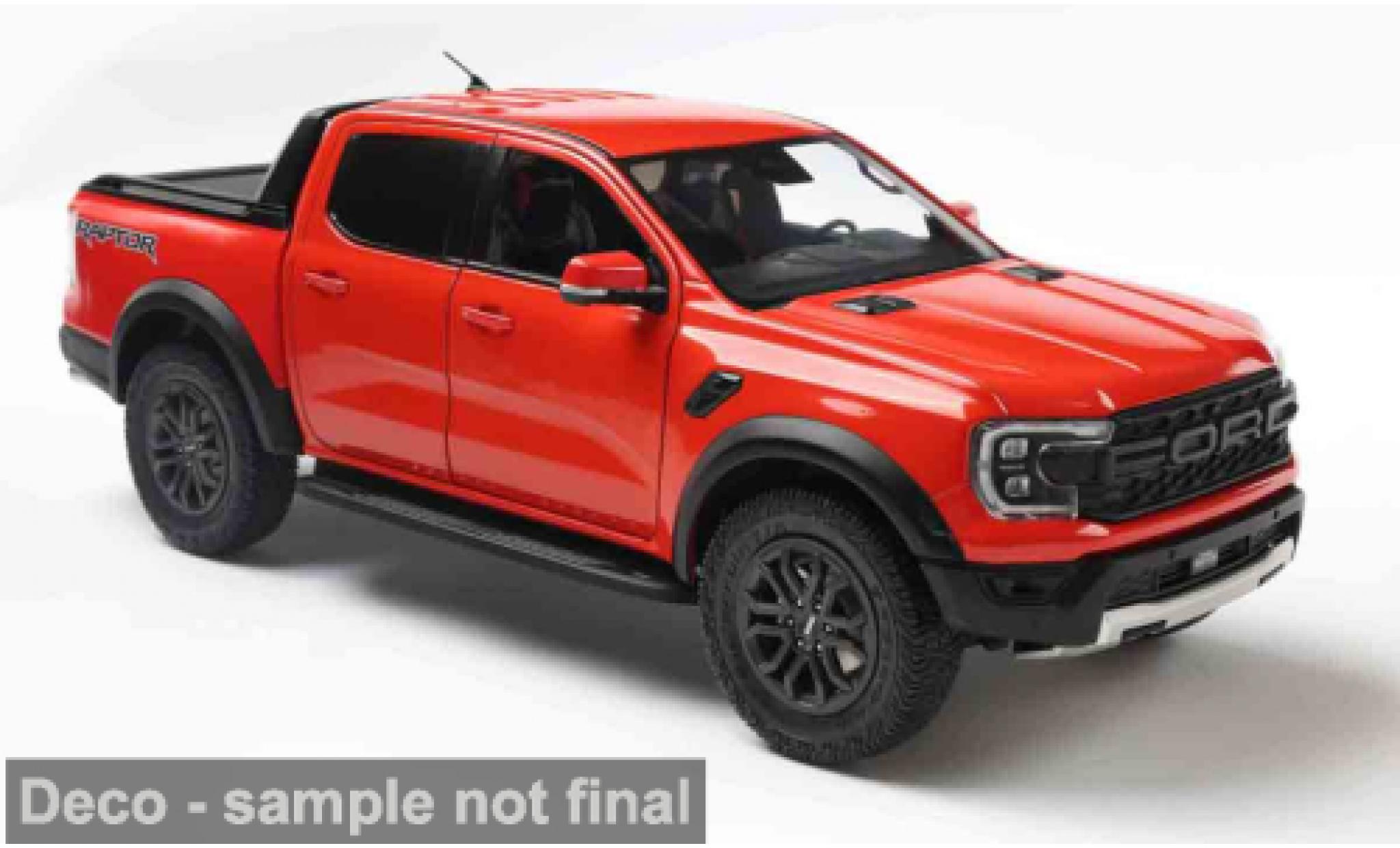 Ford Ranger 1/18 Solido Raptor orange 2024 1:18 diecast model cars