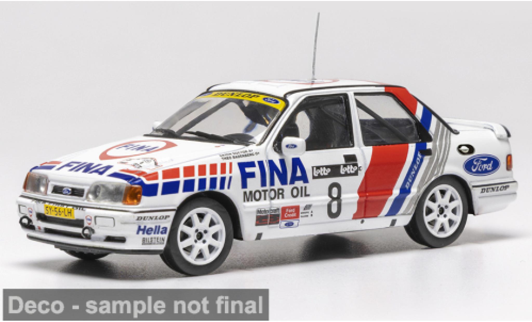 Ford Sierra 1/43 IXO RS Cosworth 4x4 Circuit des Ardennes 1990 #8 E.Doctor/T.Badenberg 1:43 diecast model cars