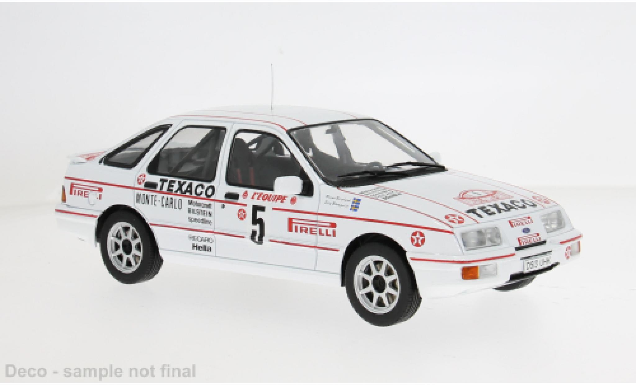Ford Sierra 1/18 MCG XR 4x4 Rally WM Rally Monte Carlo 1987 Texaco #5 S.Blomqvist/B.Berglund 1:18 diecast model cars