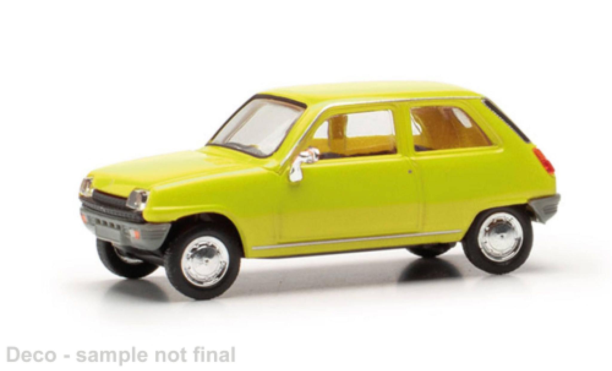 RENAULT 5 1972 1:24 New & Box Diecast model Car miniature
