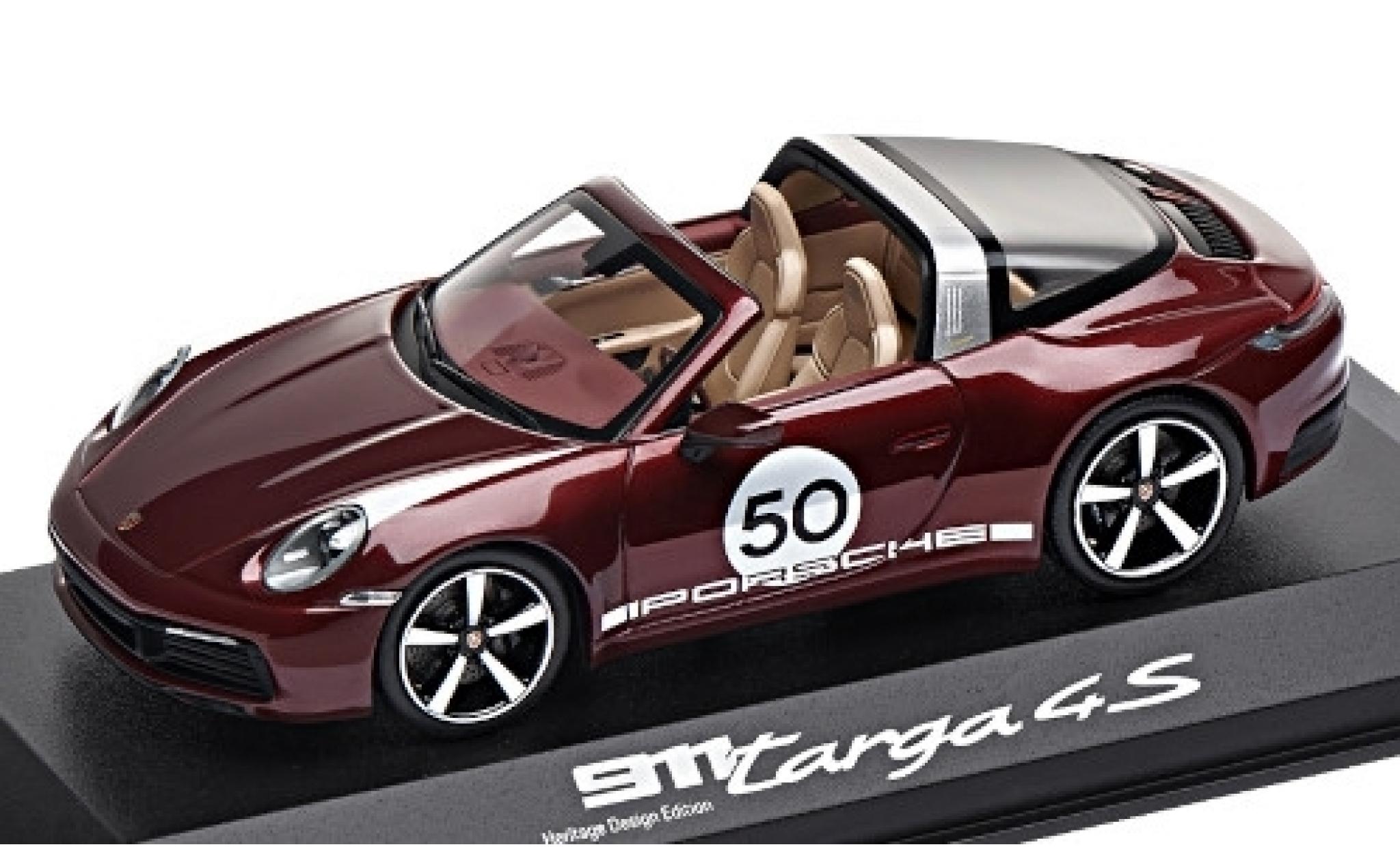 Diecast model cars Porsche 911 1 43 Minichamps Targa 4S metallic