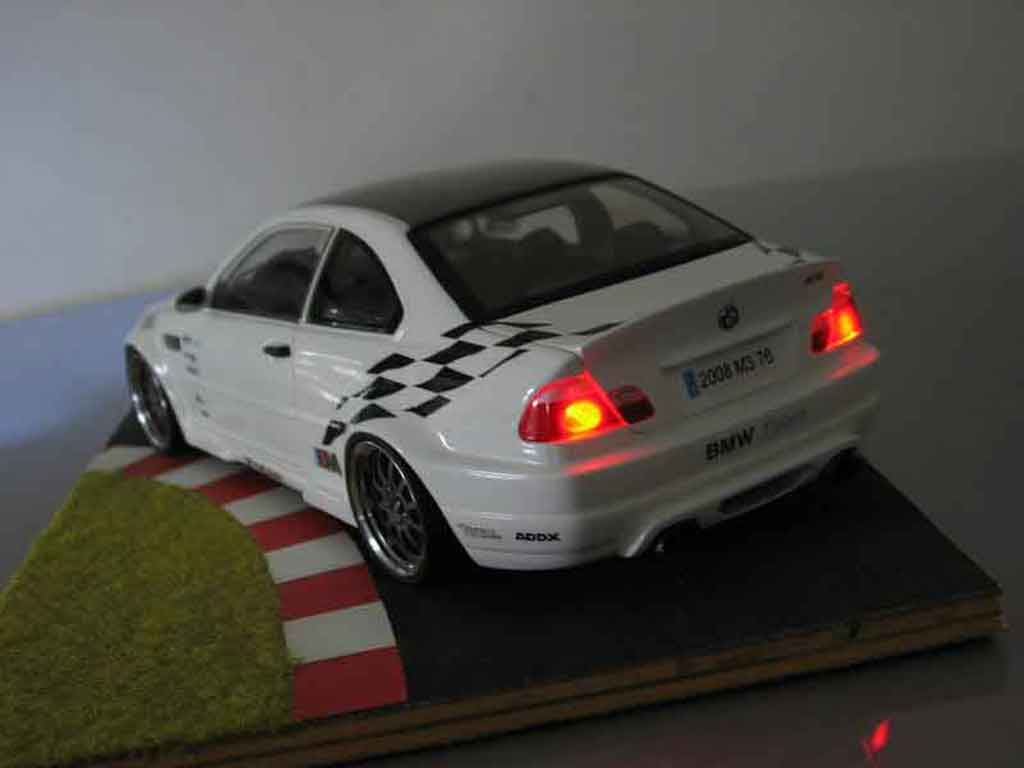 Diecast model cars Bmw M3 E46 1/18 Kyosho tuning E46 drift