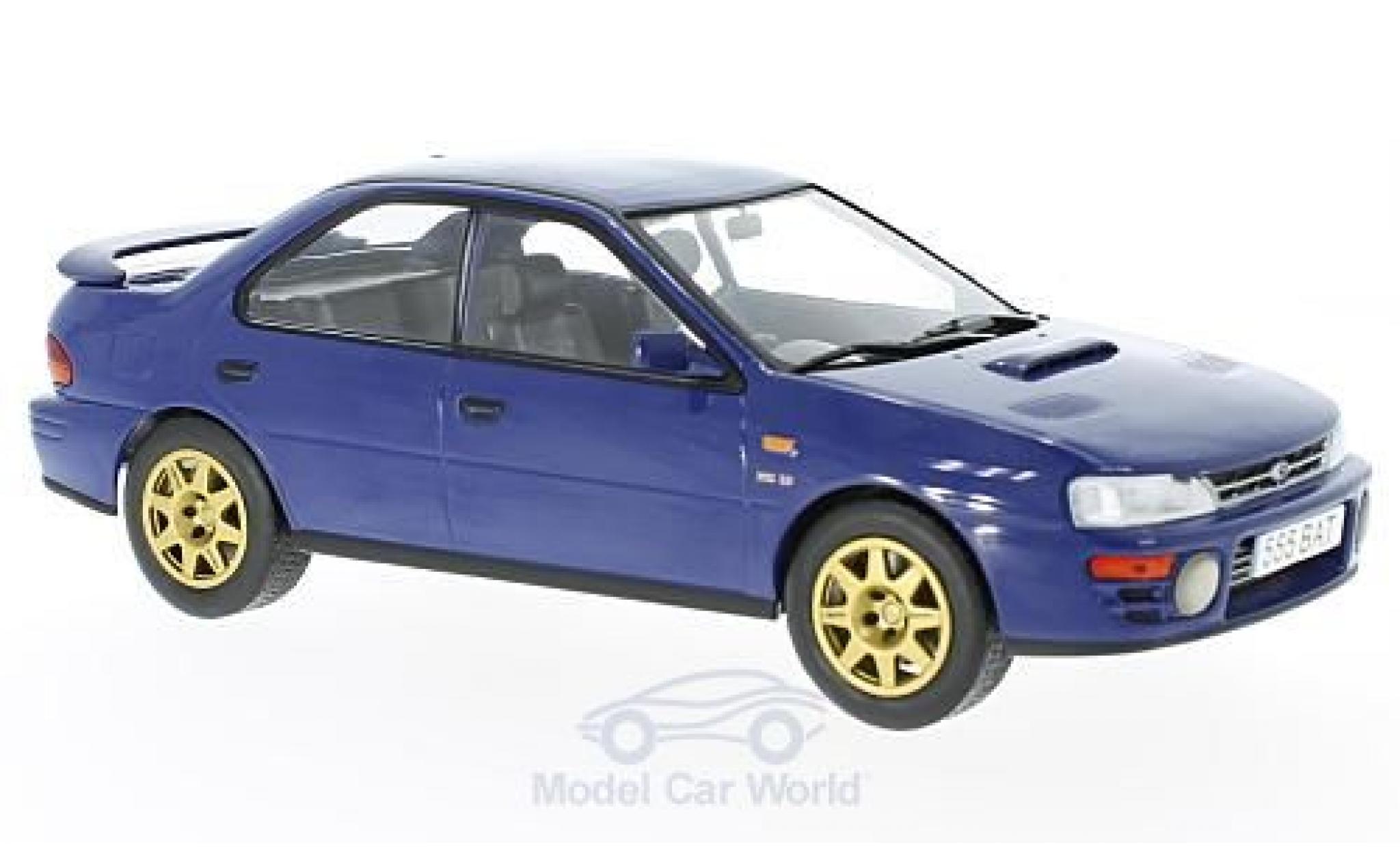 Solido 1:18 Subaru Impreza 22b 2 door Metal Diecast Car Blue Toys Gifts  Display