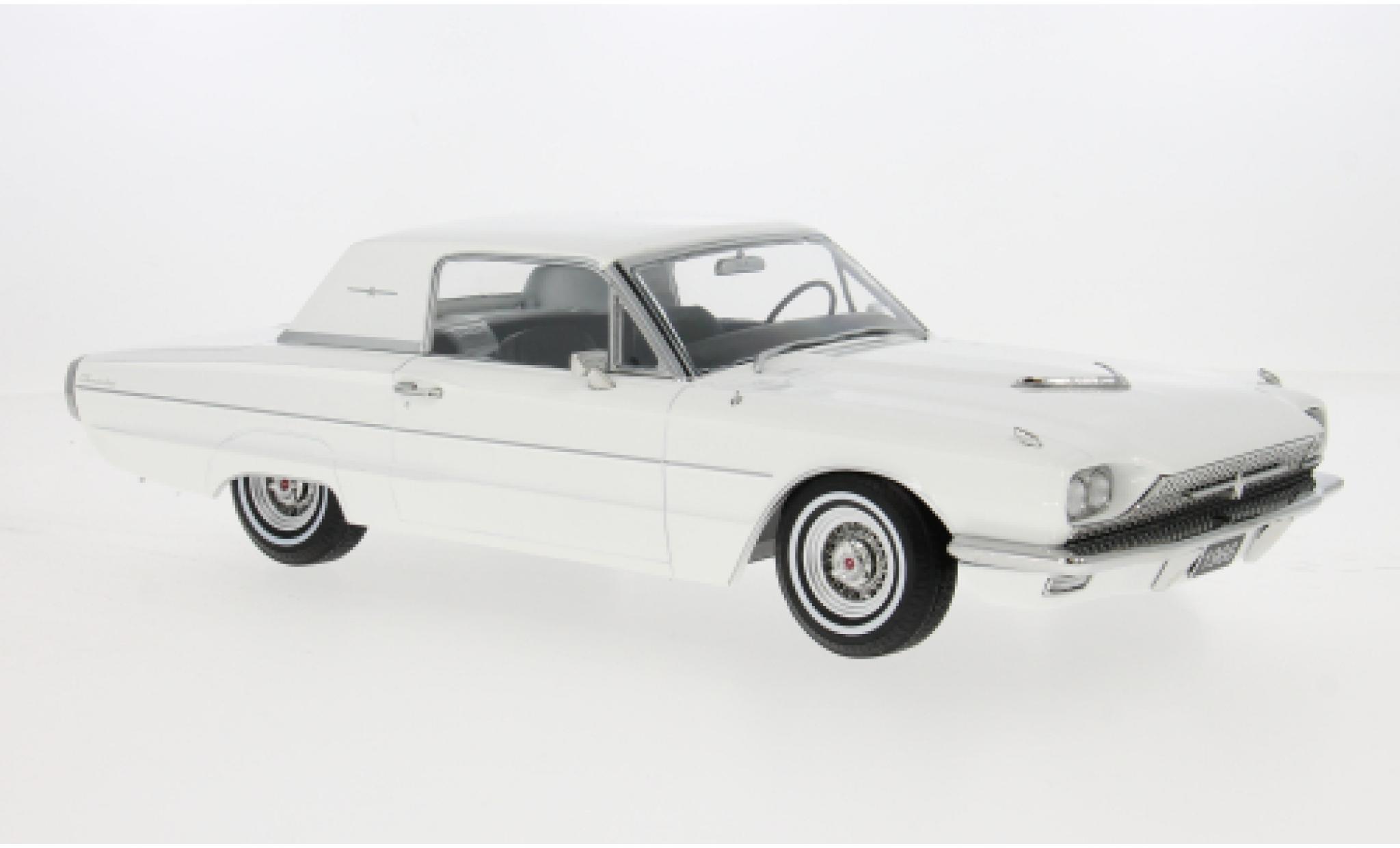 Ford Thunderbird 1/18 KK Scale Coupe weiss 1966 1:18 diecast model cars