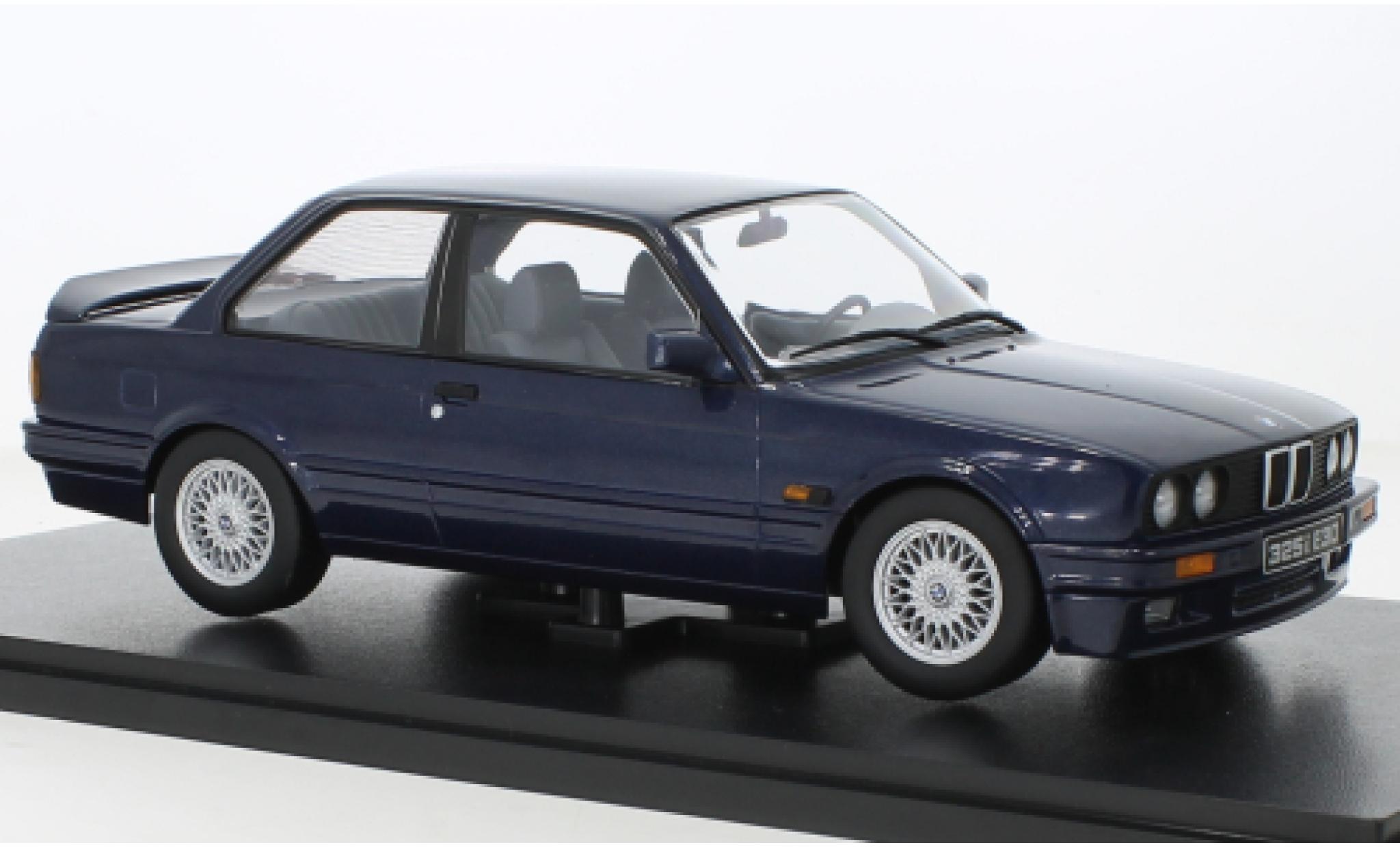 BMW 325i E30 M-Package 2 1988 Dark Blue Metallic 1:18