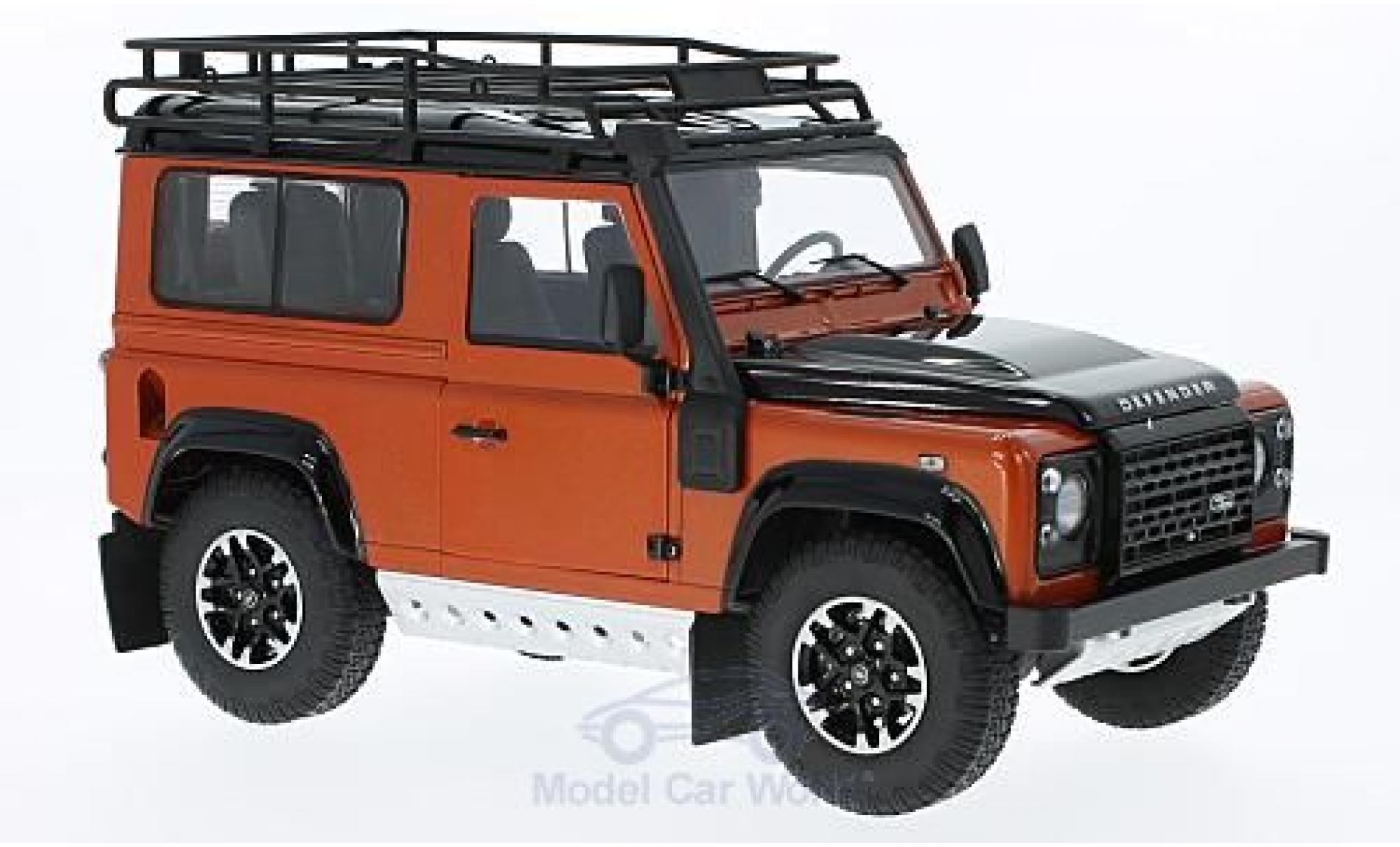 Miniature land rover defender top