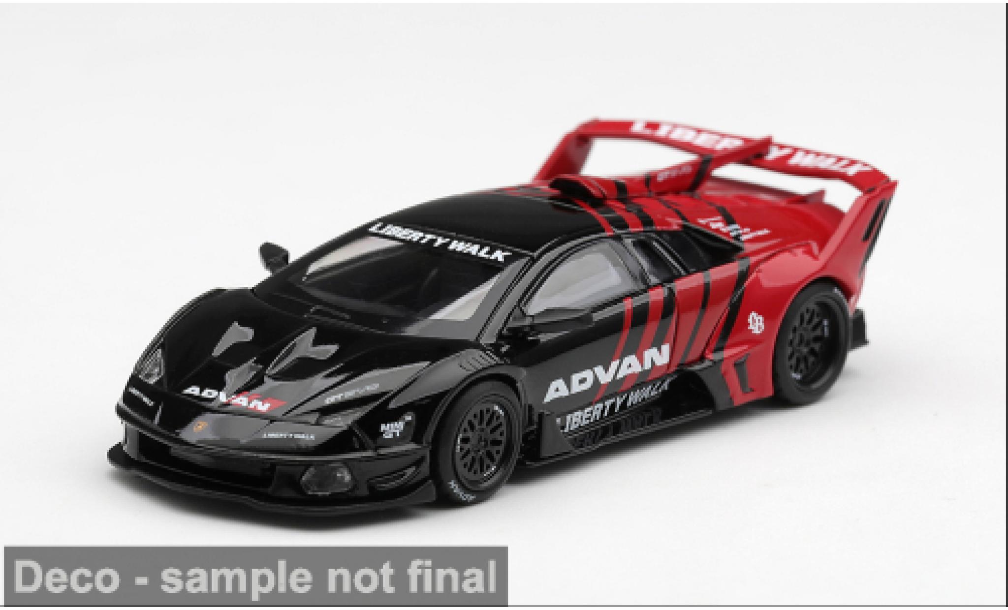 Lamborghini Murcielago 1/64 Mini GT LB-Silhouette Works GT Evo 2026 Advan 1:64 diecast model cars