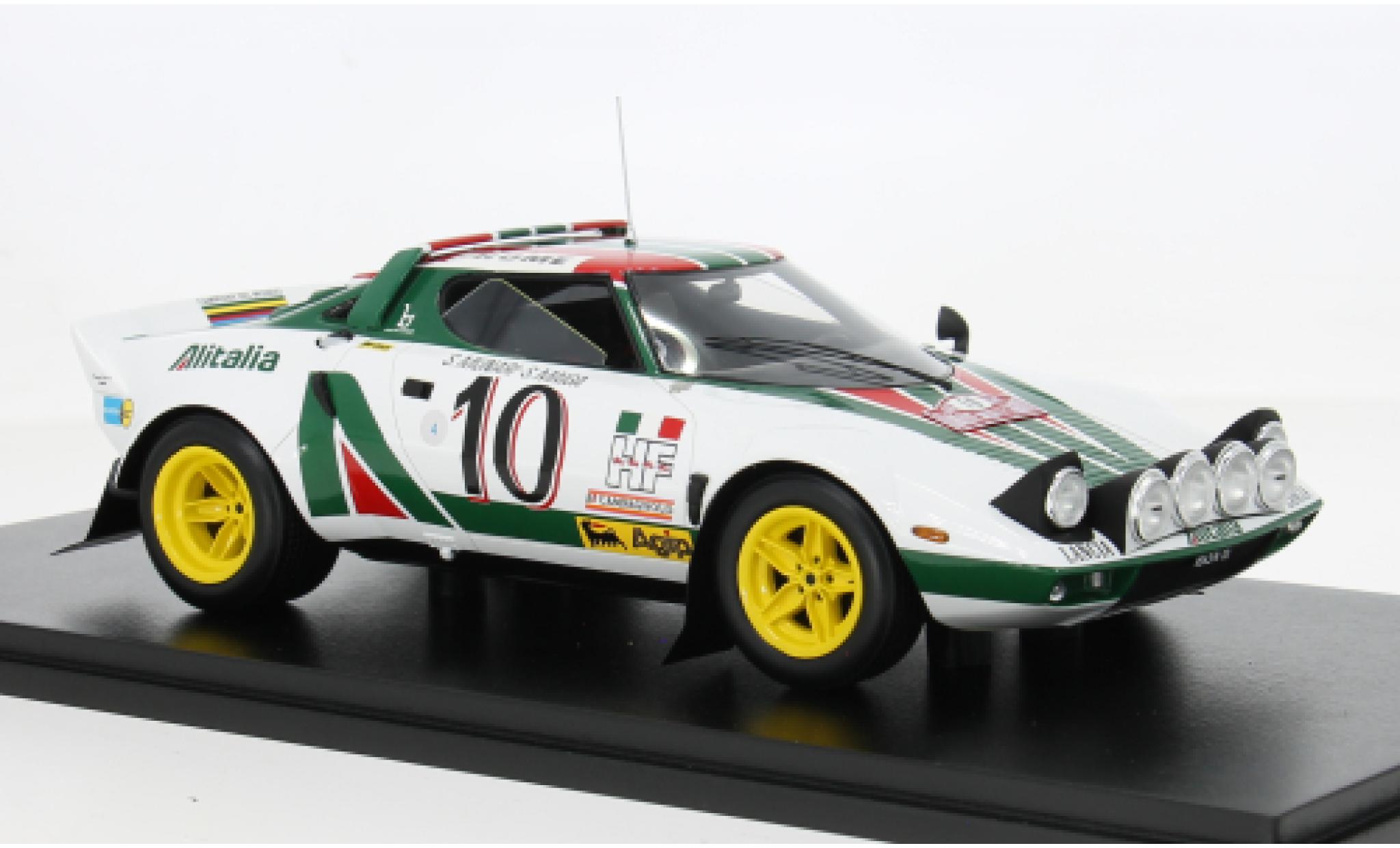 Lancia Stratos 1/18 Spark Rally Monte Carlo 1976 #10 S.Munari/S.Maiga 1:18 diecast model cars