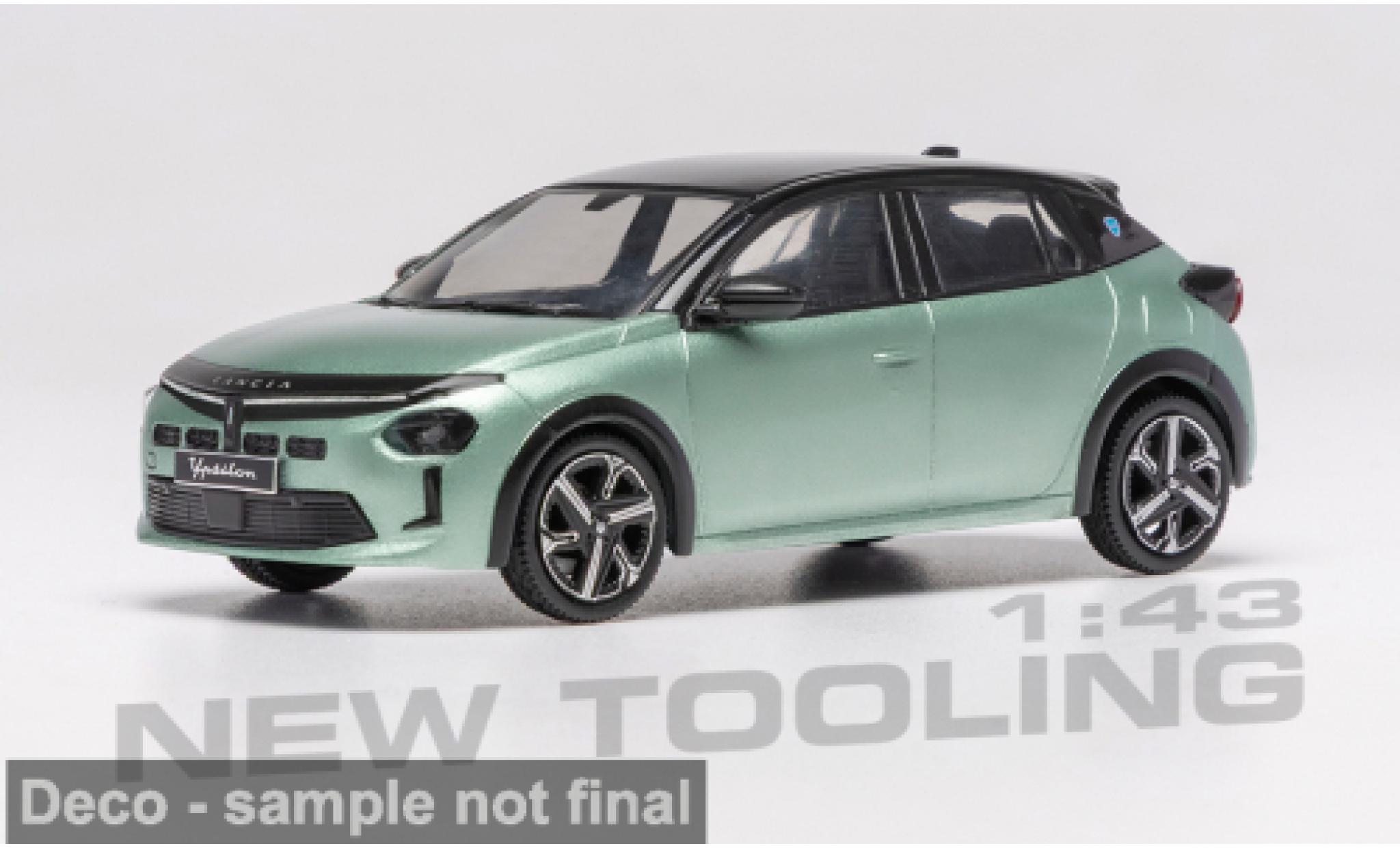 Lancia Ypsilon 1/43 IXO grün/schwarz 2025 1:43 diecast model cars