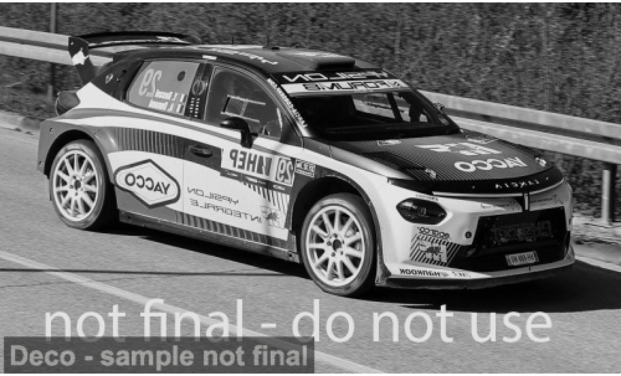 Lancia Ypsilon 1/43 IXO HF Rally2 WRC2 Rally Croatia 2026 #28 N.Gryazin/K.Aleksandrov 1:43 diecast model cars