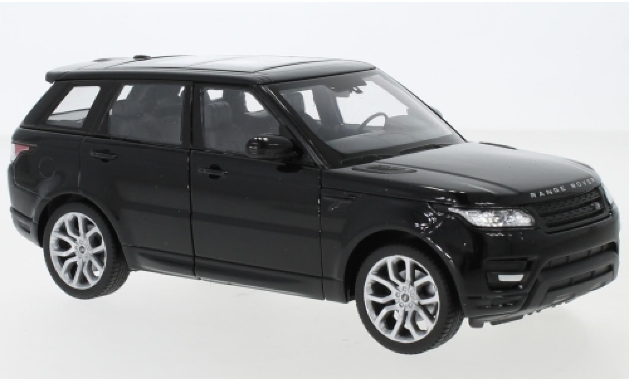 Land Rover Range Rover 1/24 Welly Sp schwarz 1:24 diecast model cars