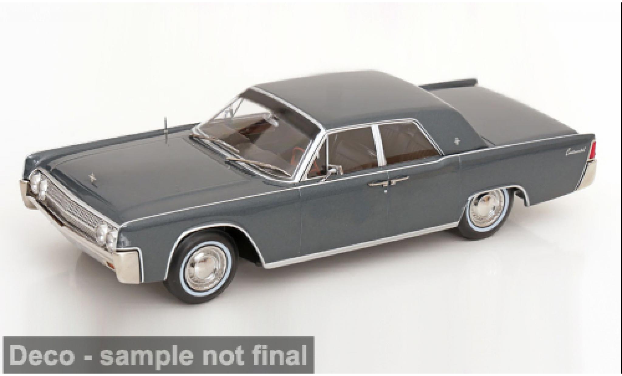 Lincoln Continental 1/18 KK Scale grau 1963 1:18 diecast model cars