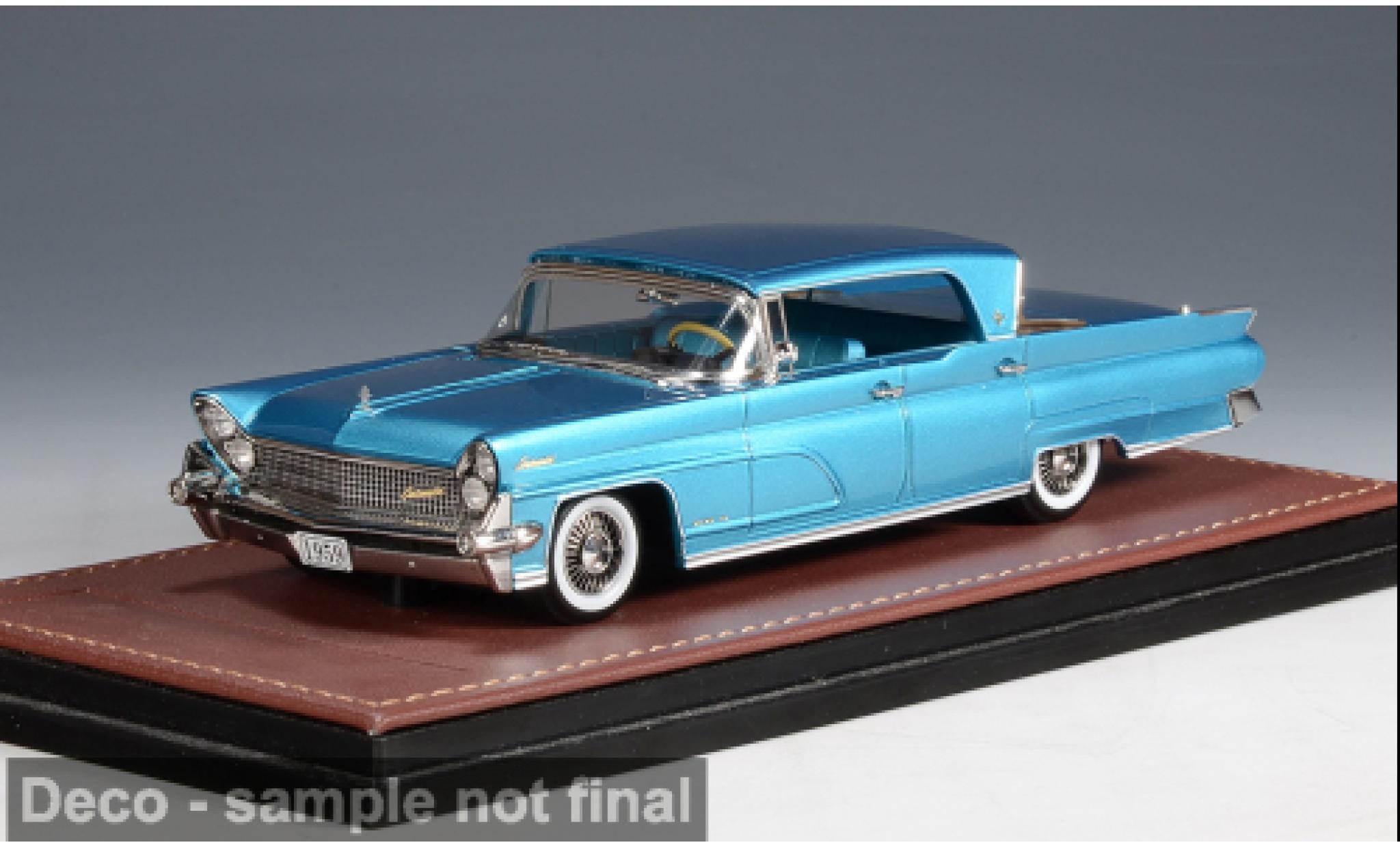 Lincoln Continental 1/43 GLM Mark IV Sedan blau 1959 1:43 diecast model cars