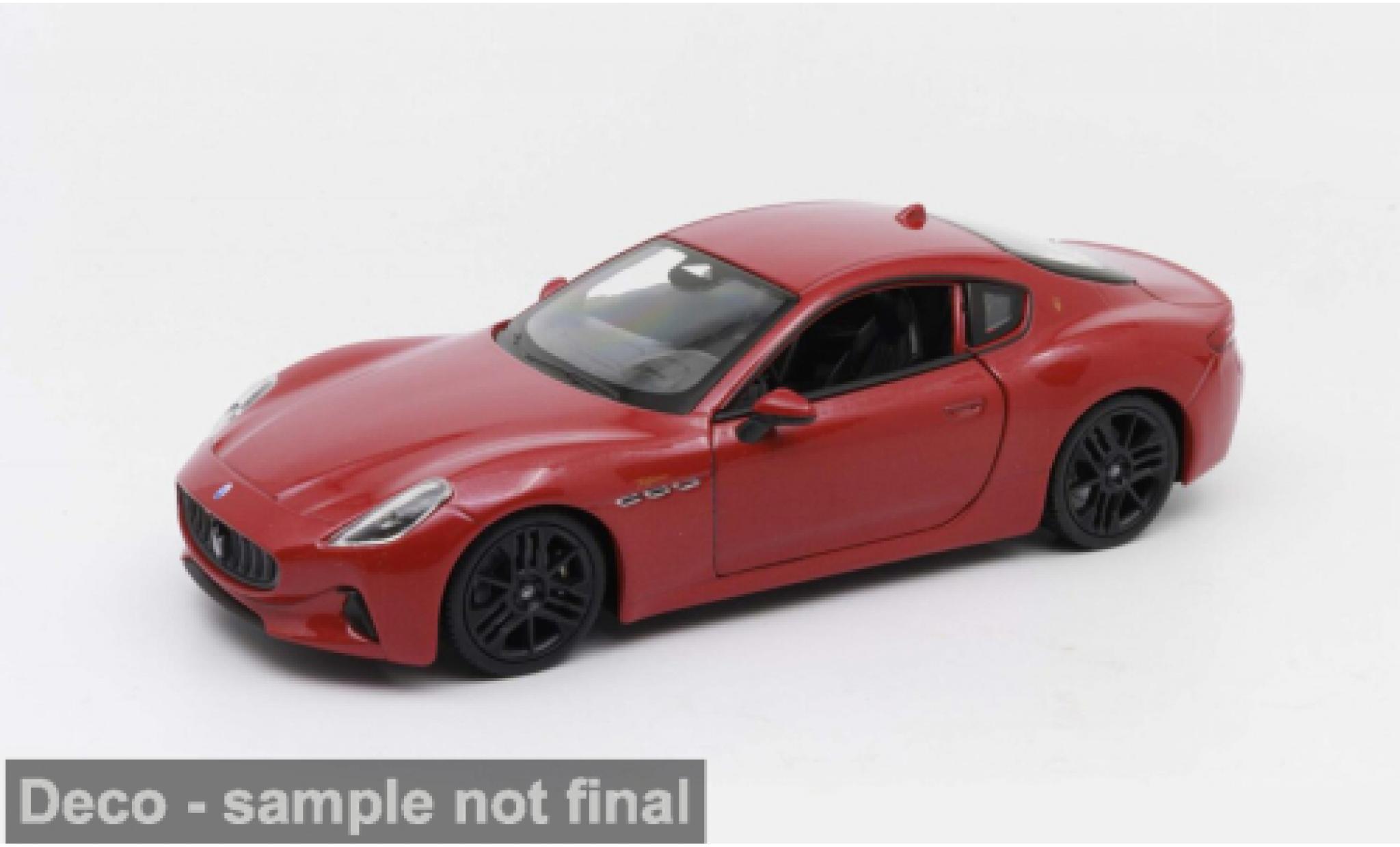 Maserati Gran Turismo 1/24 Welly Folgore rot 2023 1:24 diecast model cars