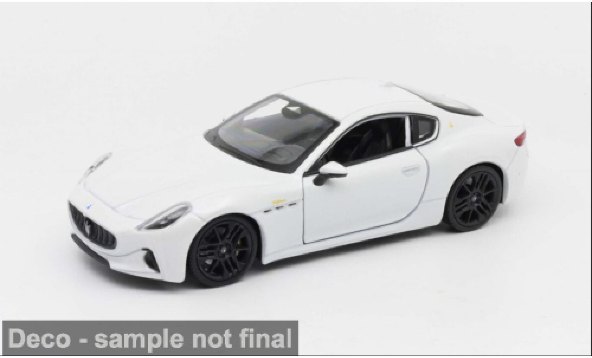 Maserati Gran Turismo 1/24 Welly Folgore weiss 2023 1:24 diecast model cars