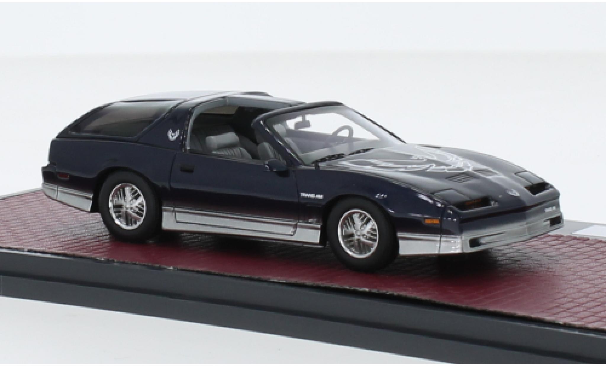 Diecast model cars Pontiac Firebird 1 43 Matrix Trans Am Shooting Brake Kammback prototype black d 1985 Alldiecast