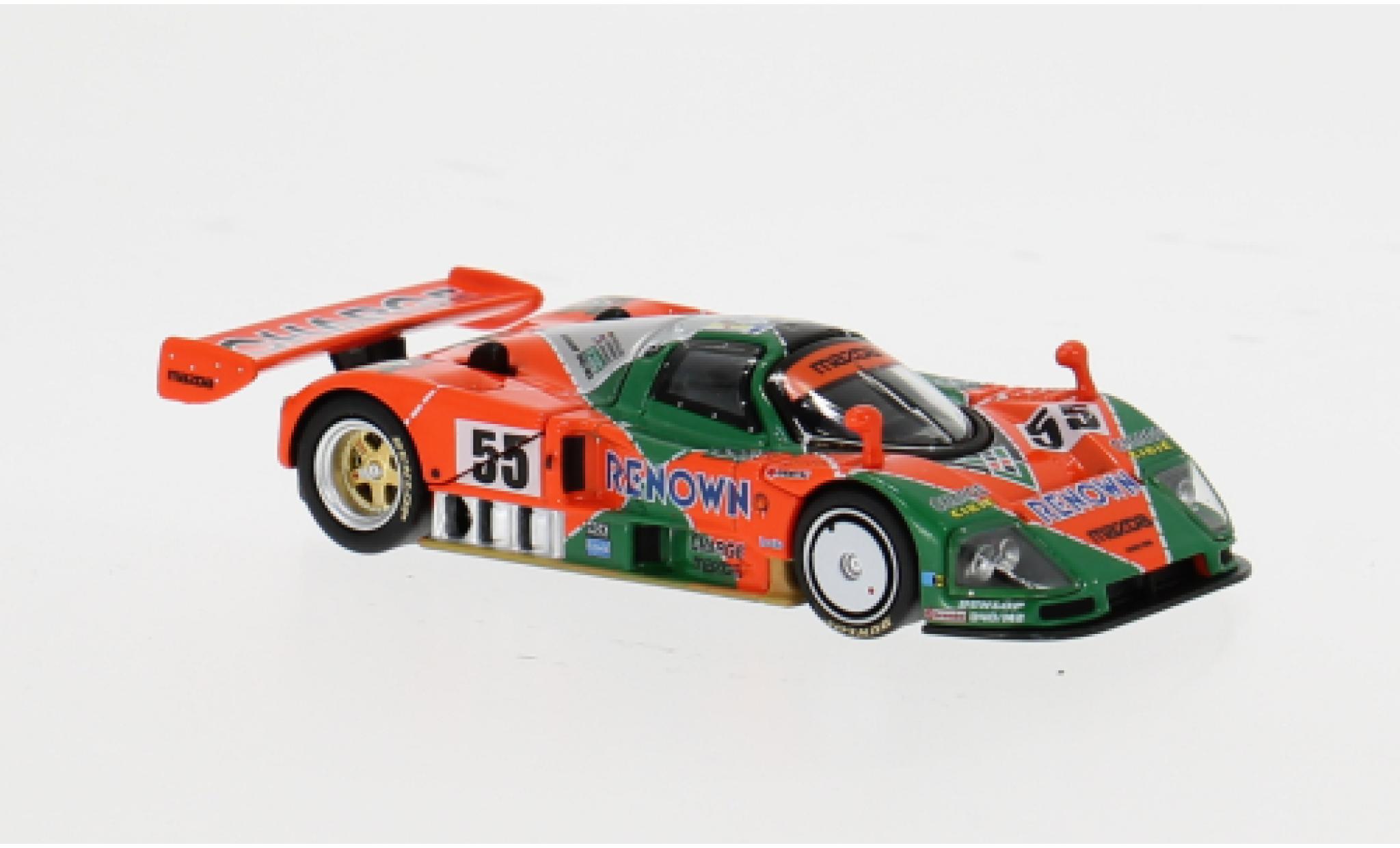 Mazda 787B 1/64 Pop Race 24h Le Mans 1991 #55 1:64 diecast model cars