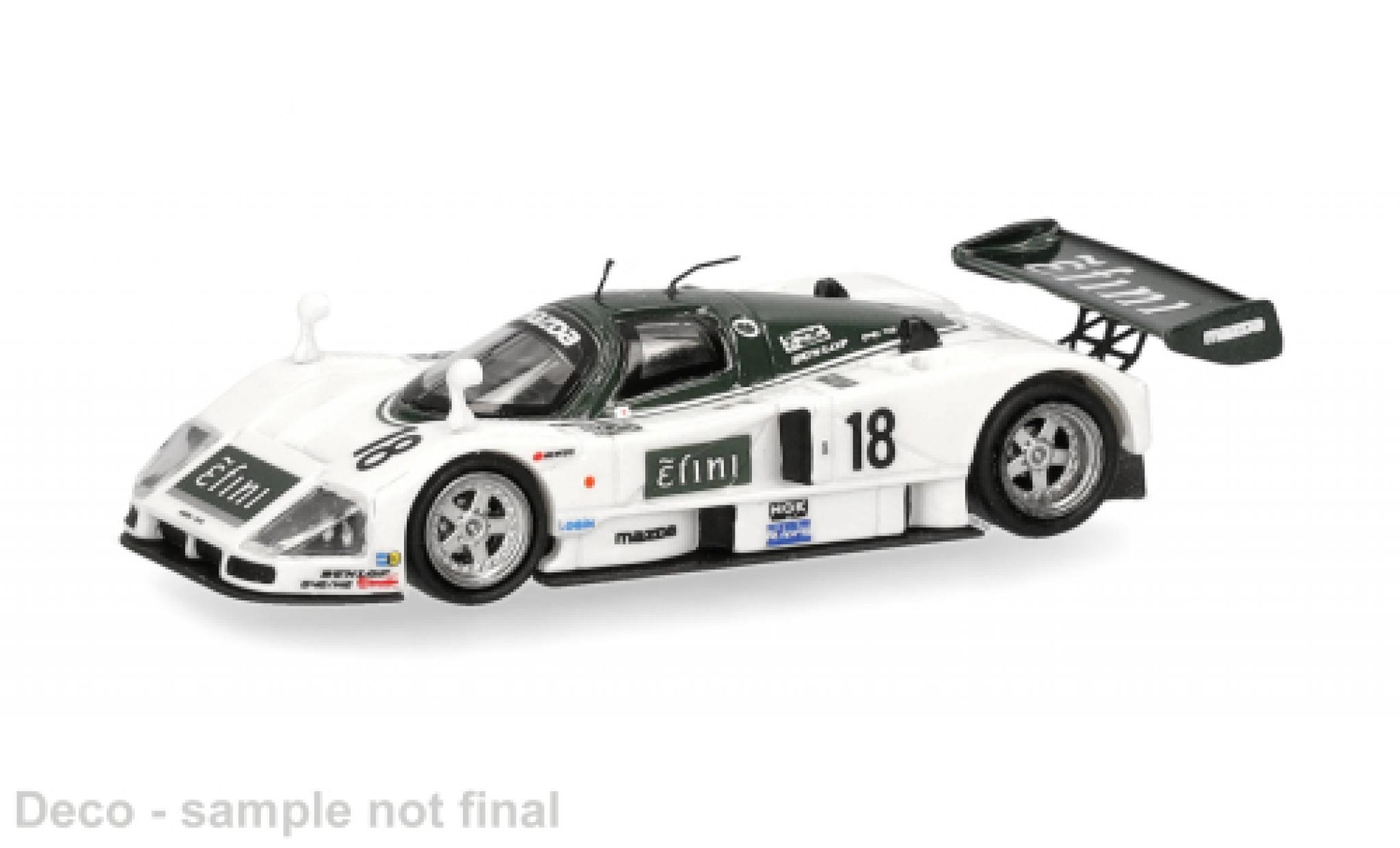 Mazda 787B 1/87 Micro City 87 weiss 1:87 diecast model cars