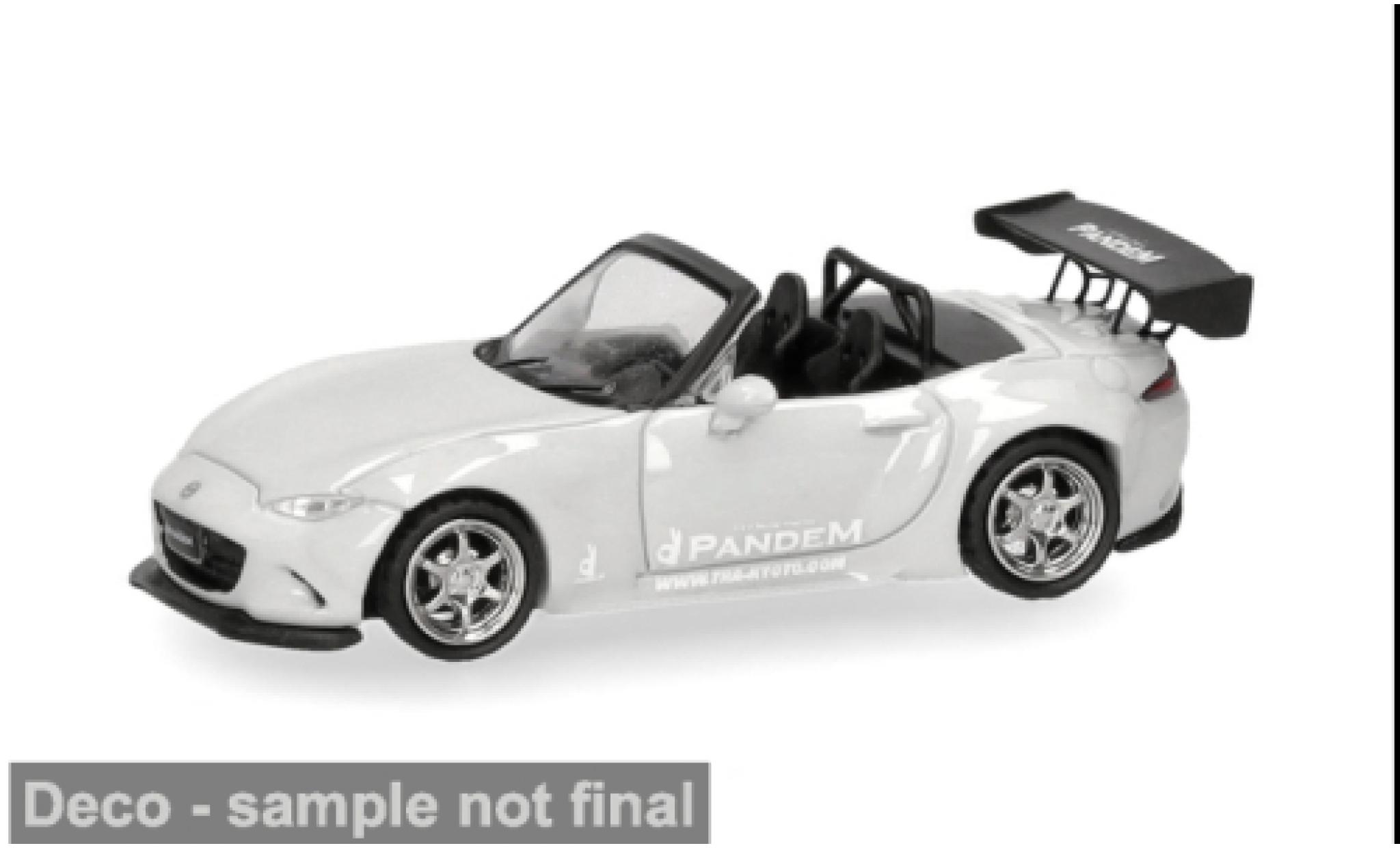 Mazda MX 1/87 Micro City 87 -5 Rocket Bunny grau 1:87 diecast model cars