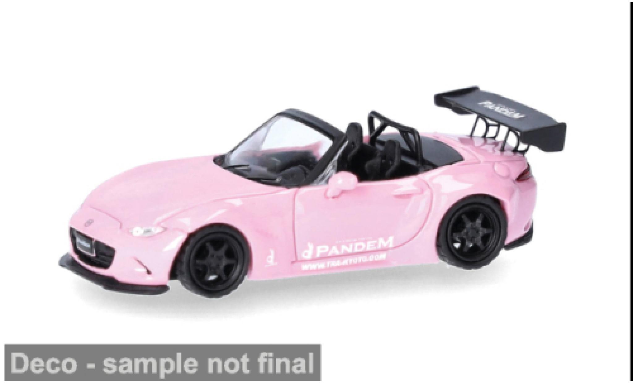 Mazda MX 1/87 Micro City 87 -5 Rocket Bunny rosa 1:87 diecast model cars