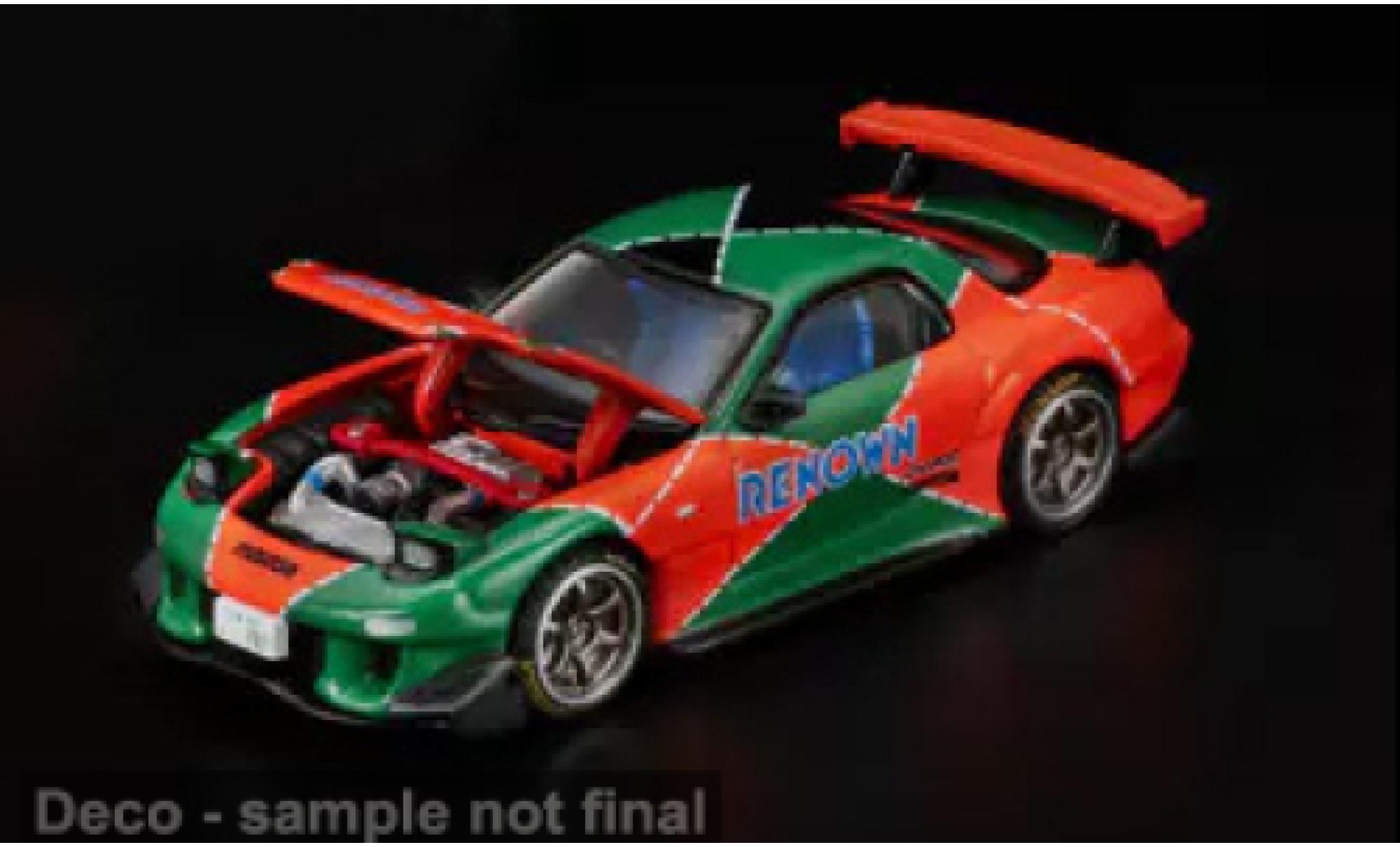 Mazda RX7 1/64 Pop Race (FC3S) Re-Amemiya Renown 1:64 diecast model cars