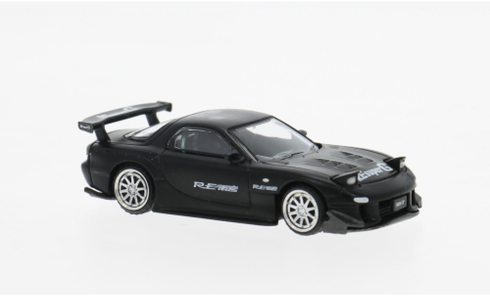 Mazda RX7 1/64 Pop Race RE-Amemiya grau 1:64 diecast model cars