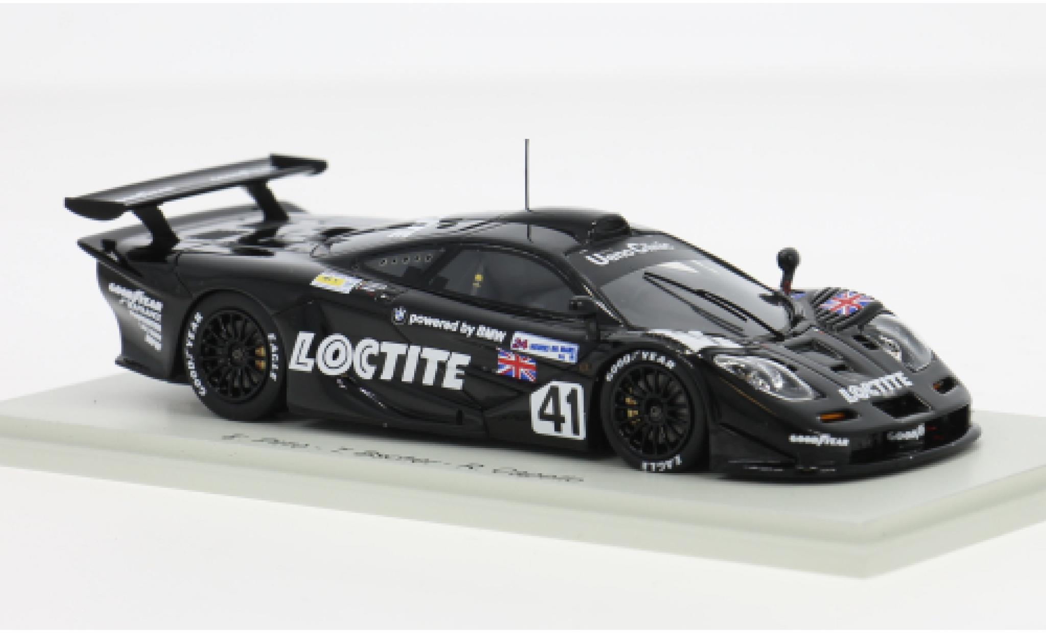 McLaren F1 1/43 Spark GTR 24h Le Mans 1998 #41 E.Pirro/T.Bscher 1:43 diecast model cars