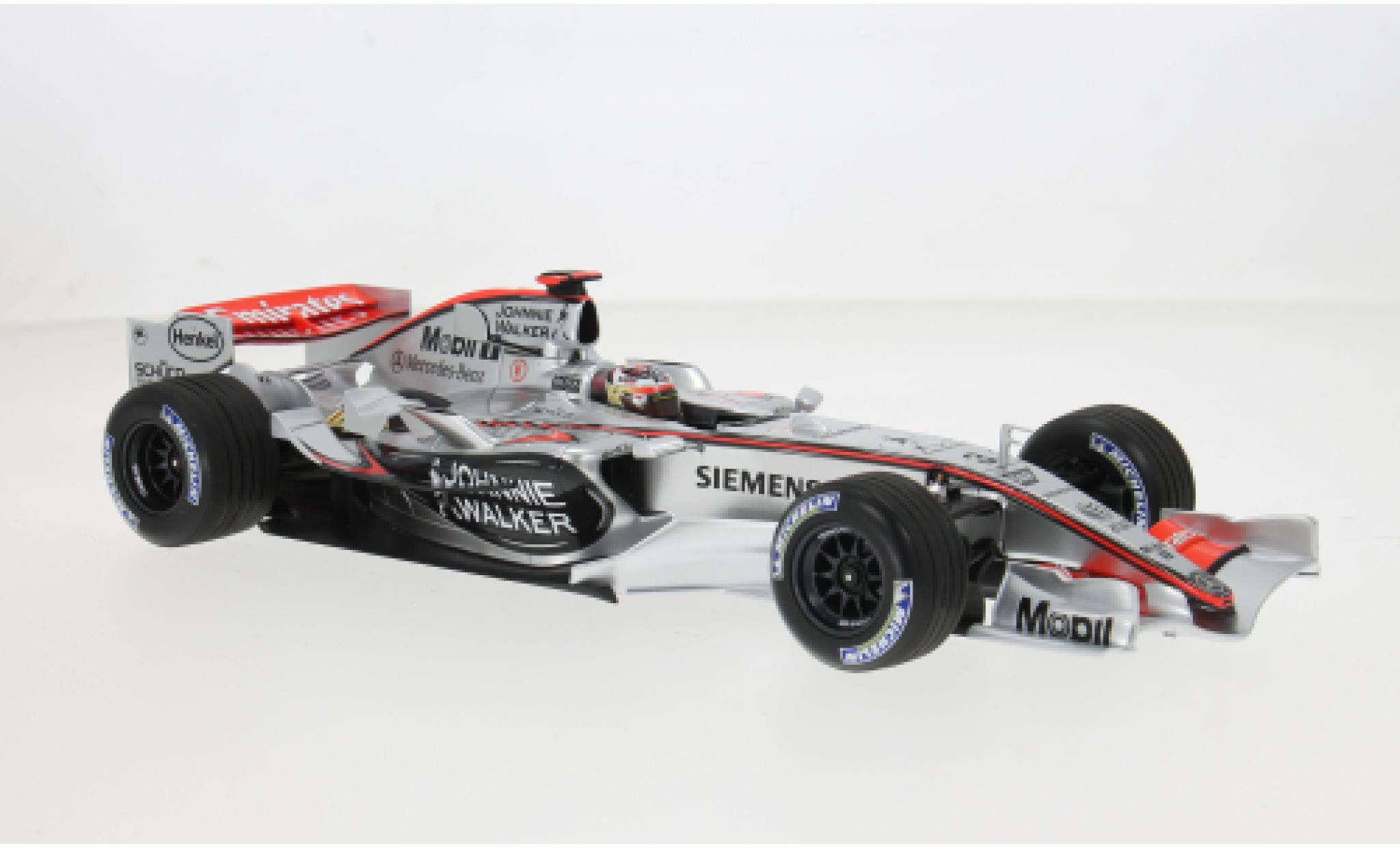 Mercedes CLA 1/18 Minichamps McLaren MP4/21 Formel 1 2006 Team McLaren #3 K.R&auml;ikk&ouml;nen 1:18 diecast model cars