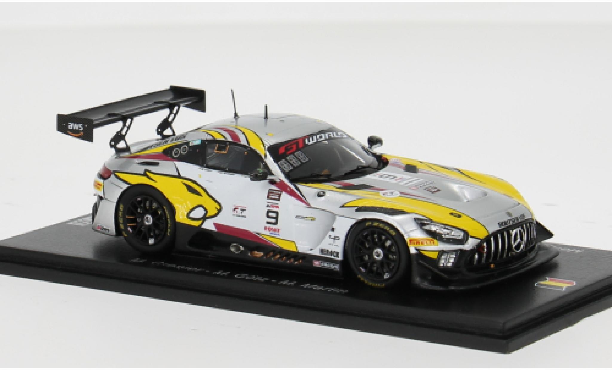 Mercedes AMG GT 1/43 Spark 3 EVO 24h Spa 2025 Boutsen VDS #9 M.Grenier/M.G&ouml;tz 1:43 diecast model cars