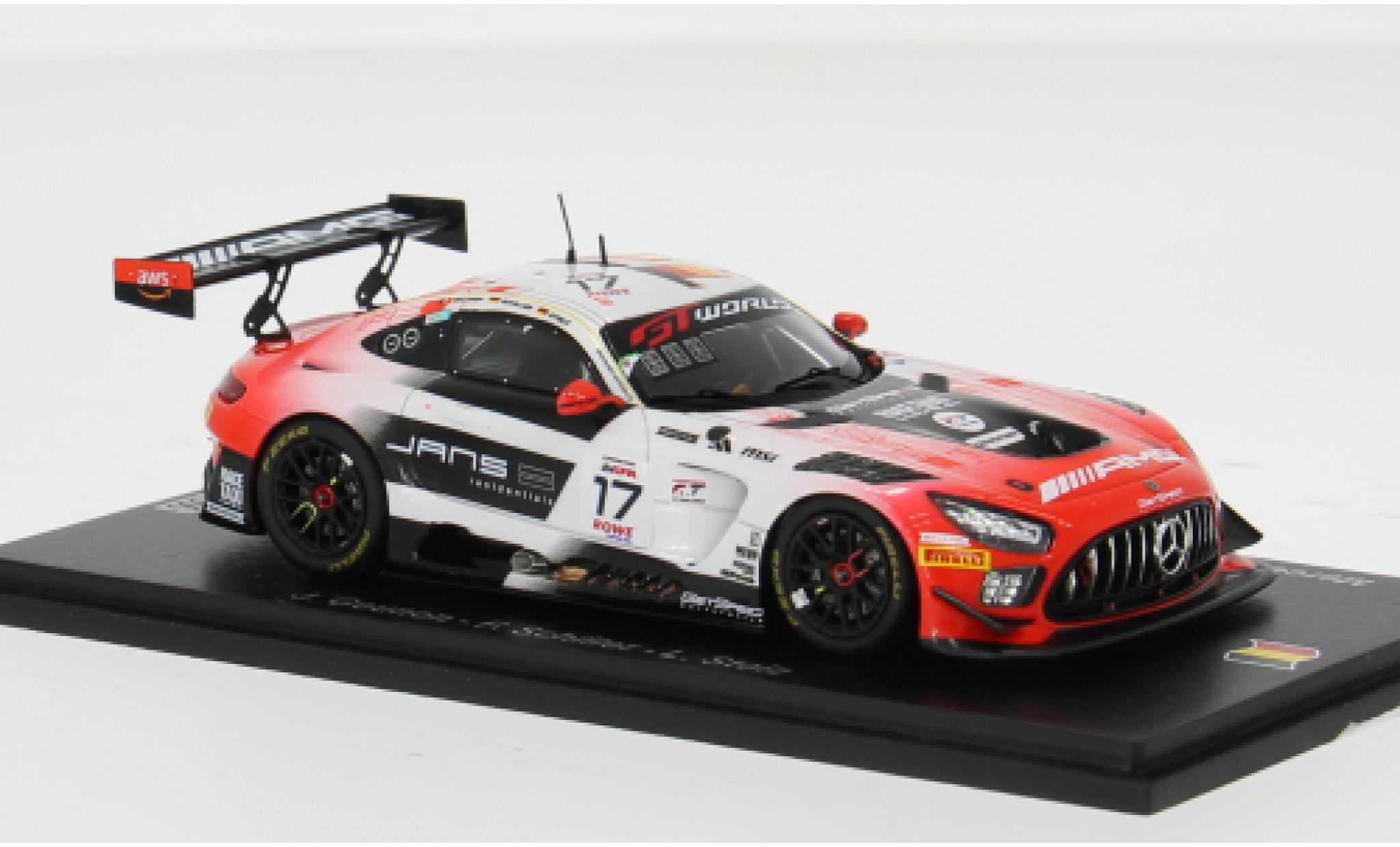 Mercedes AMG GT 1/43 Spark 3 EVO 24h Spa 2025 M-AMG Team GetSpeed #17 L.Stolz/J.Gounon 1:43 diecast model cars