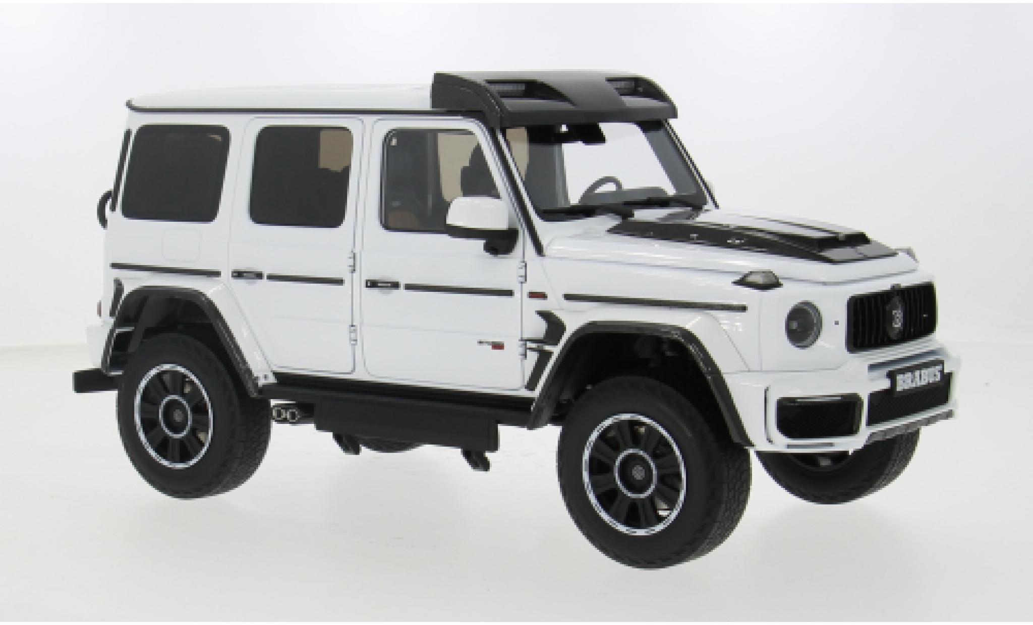 Mercedes Classe G 1/18 Almost Real Brabus G63 4x4 weiss 2023 1:18 diecast model cars