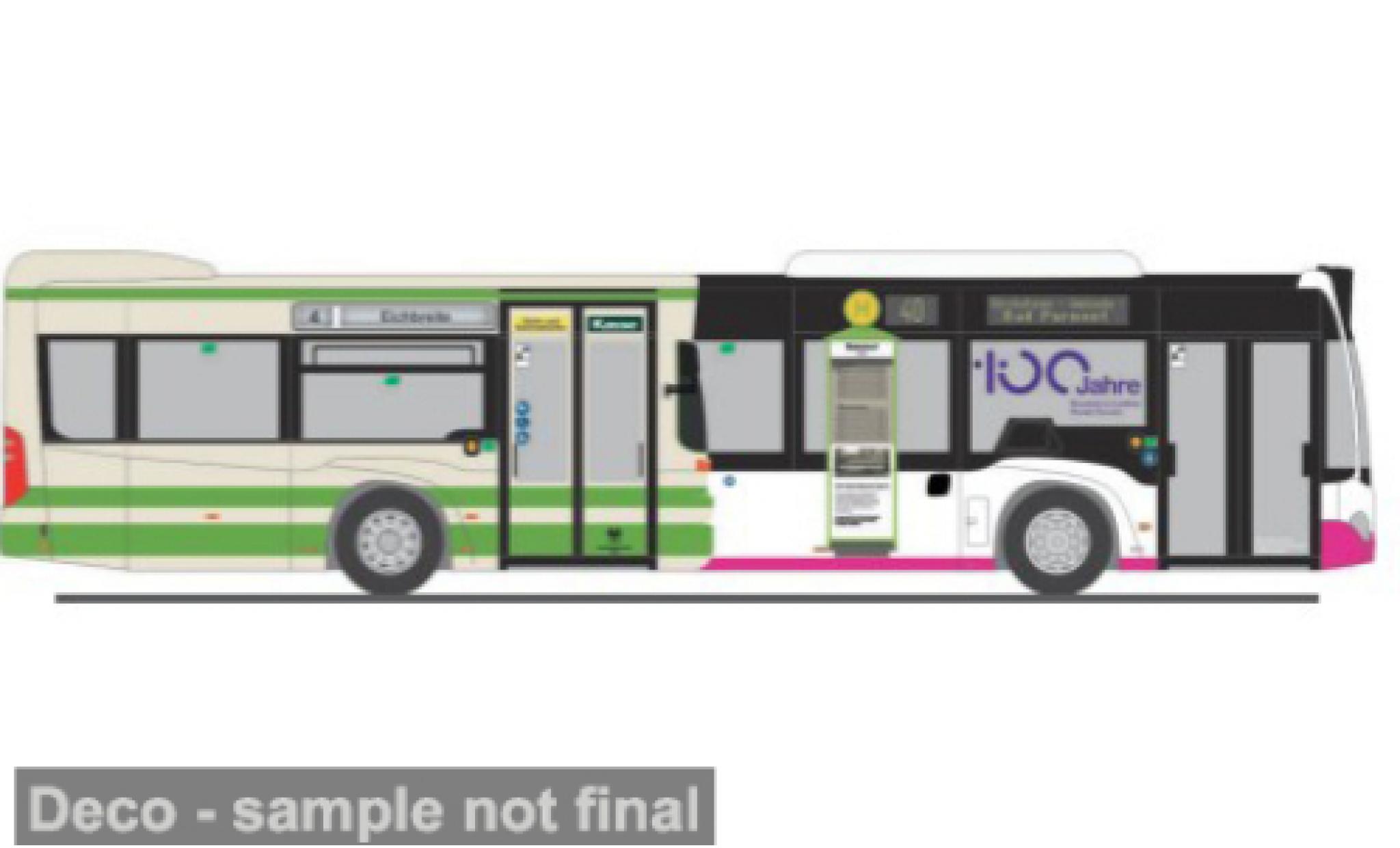 Mercedes Citaro 1/87 Rietze 2015 100 Jahre &Ouml;ffis Nahverkehr Hameln-Pyrmont 1:87 diecast model cars