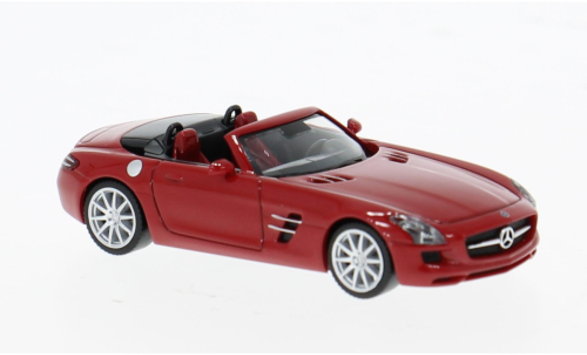 Mercedes SLS 1/87 Herpa AMG Roadster rot 1:87 diecast model cars