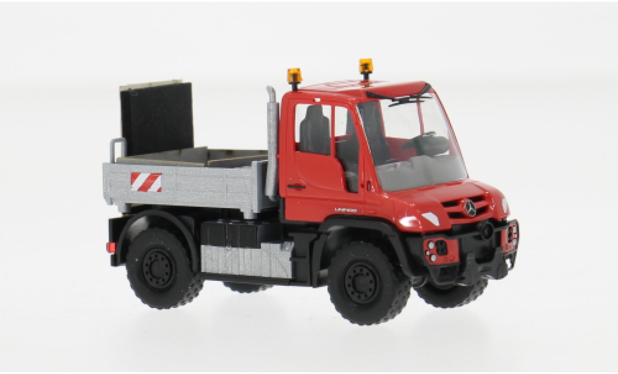 Mercedes Unimog 1/87 Busch U 430 2013 Schwertransportbegleitung 1:87 diecast model cars