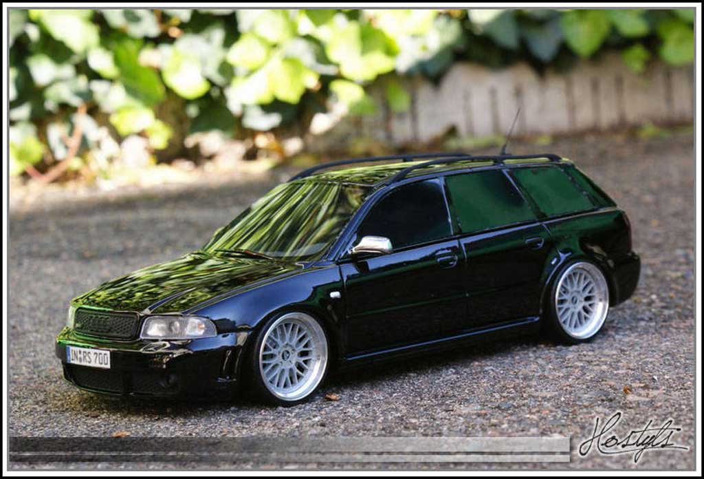 1:18 Audi A4 B5 S4 Limousine - Modell-Tuning-Umbau 