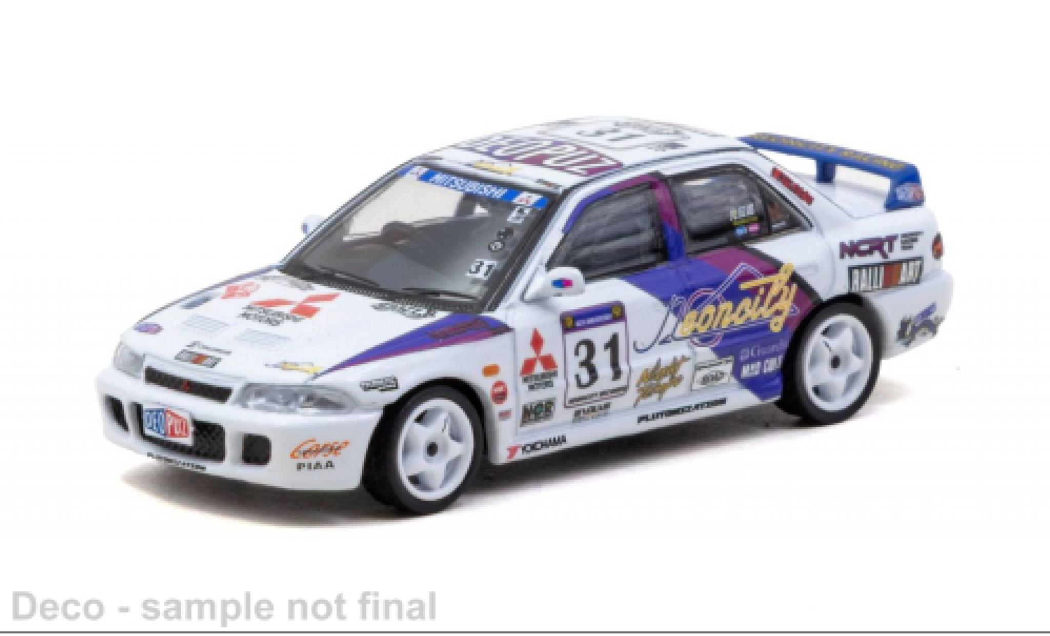 Mitsubishi Lancer 1/64 Tarmac Works Evo Rally Hong Kong-Peking 2025 #31 1:64 diecast model cars