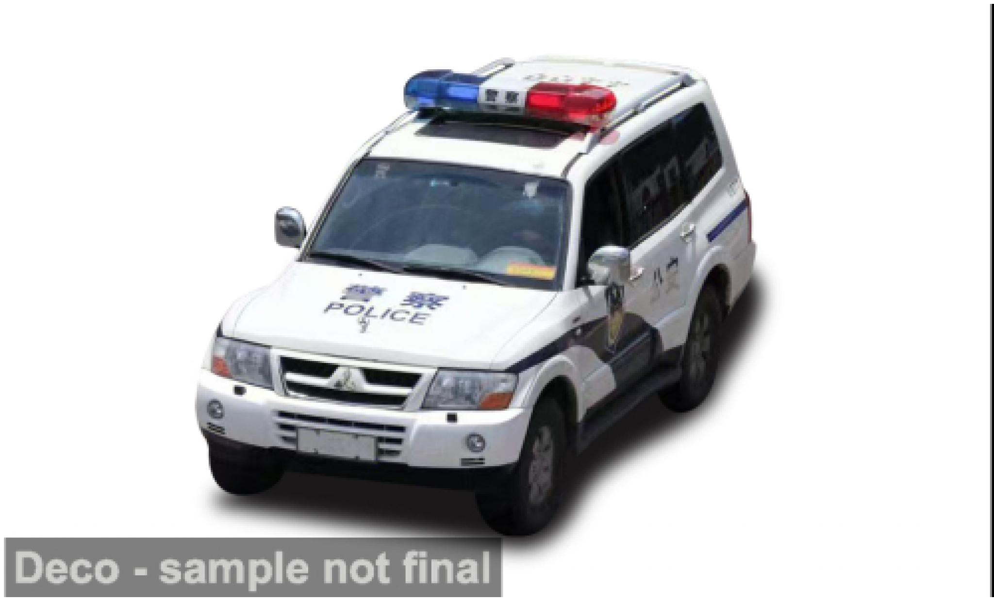 Mitsubishi Pajero 1/18 Sun Star V73 China Police 1:18 diecast model cars