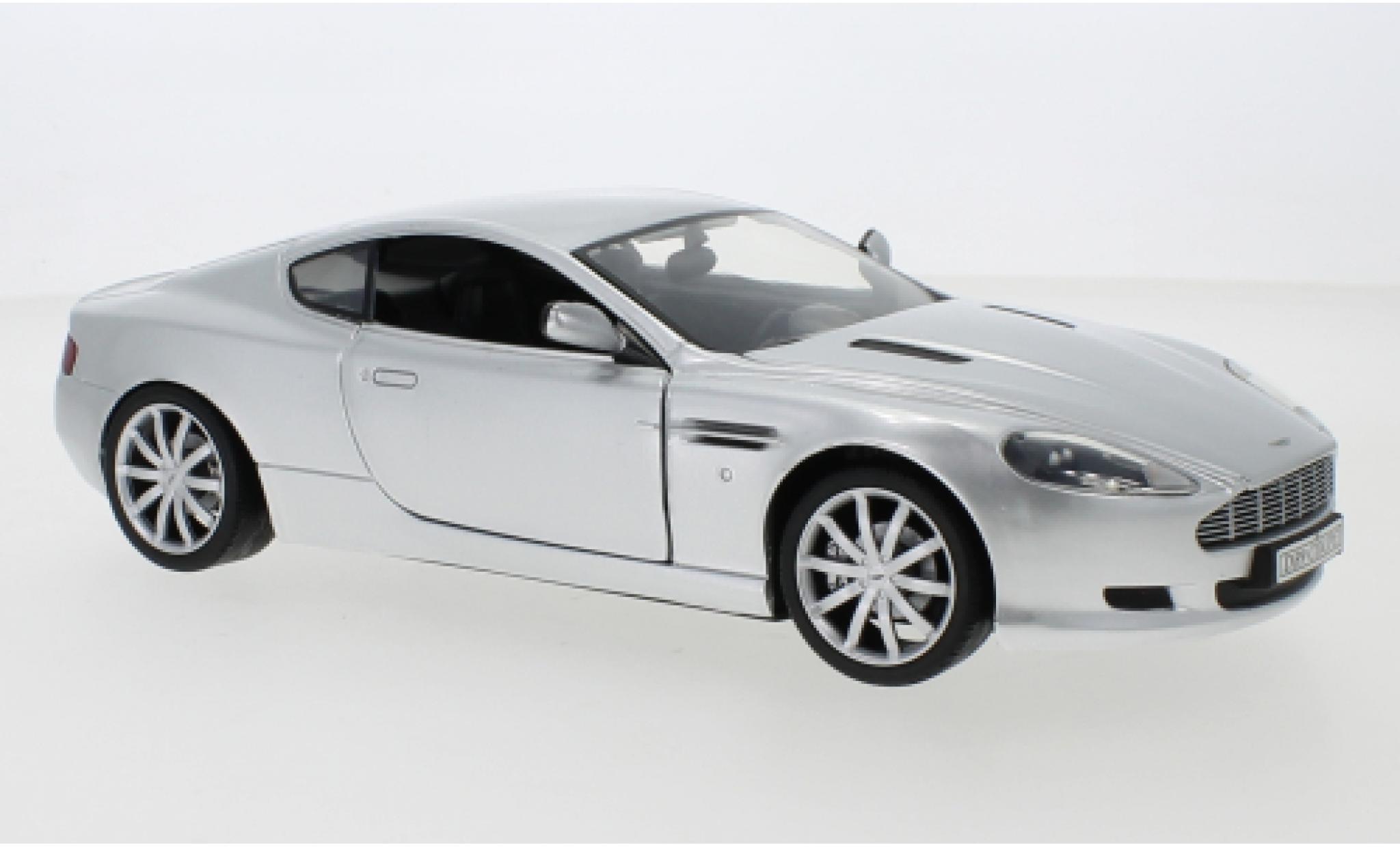 Aston Martin DB9 1/18 Motormax silber 1:18 diecast model cars