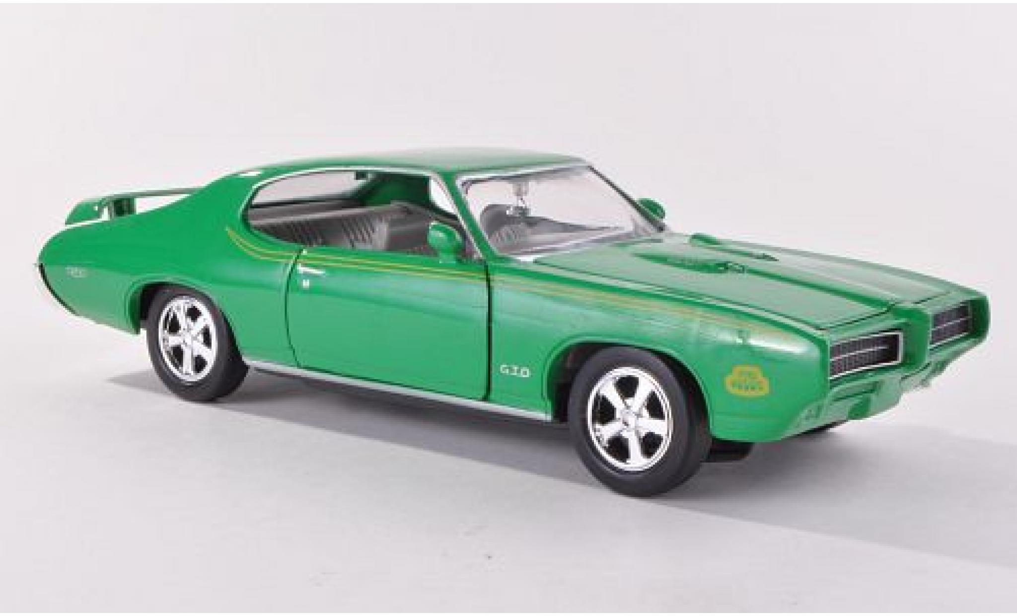 Pontiac GTO 1/24 Motormax Judge gr&uuml;n 1969 1:24 diecast model cars