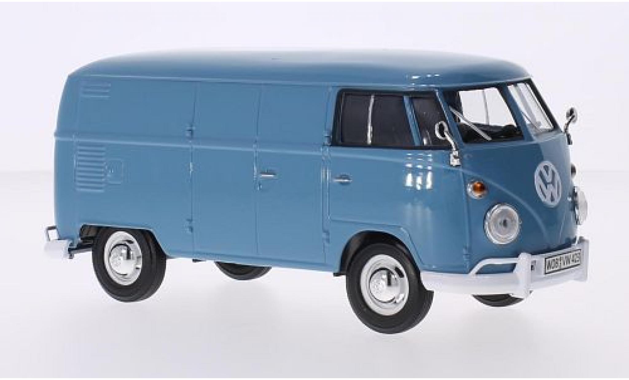 Volkswagen T1 1/24 Motormax Kasten blau 1:24 diecast model cars