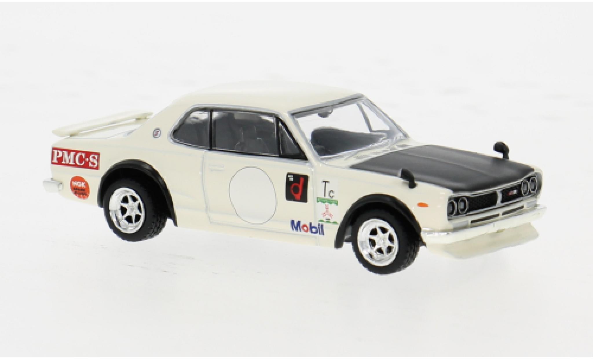 Nissan Skyline 1/64 Tarmac Works 2000 GT-R (KPGC10) weiss 1:64 diecast model cars
