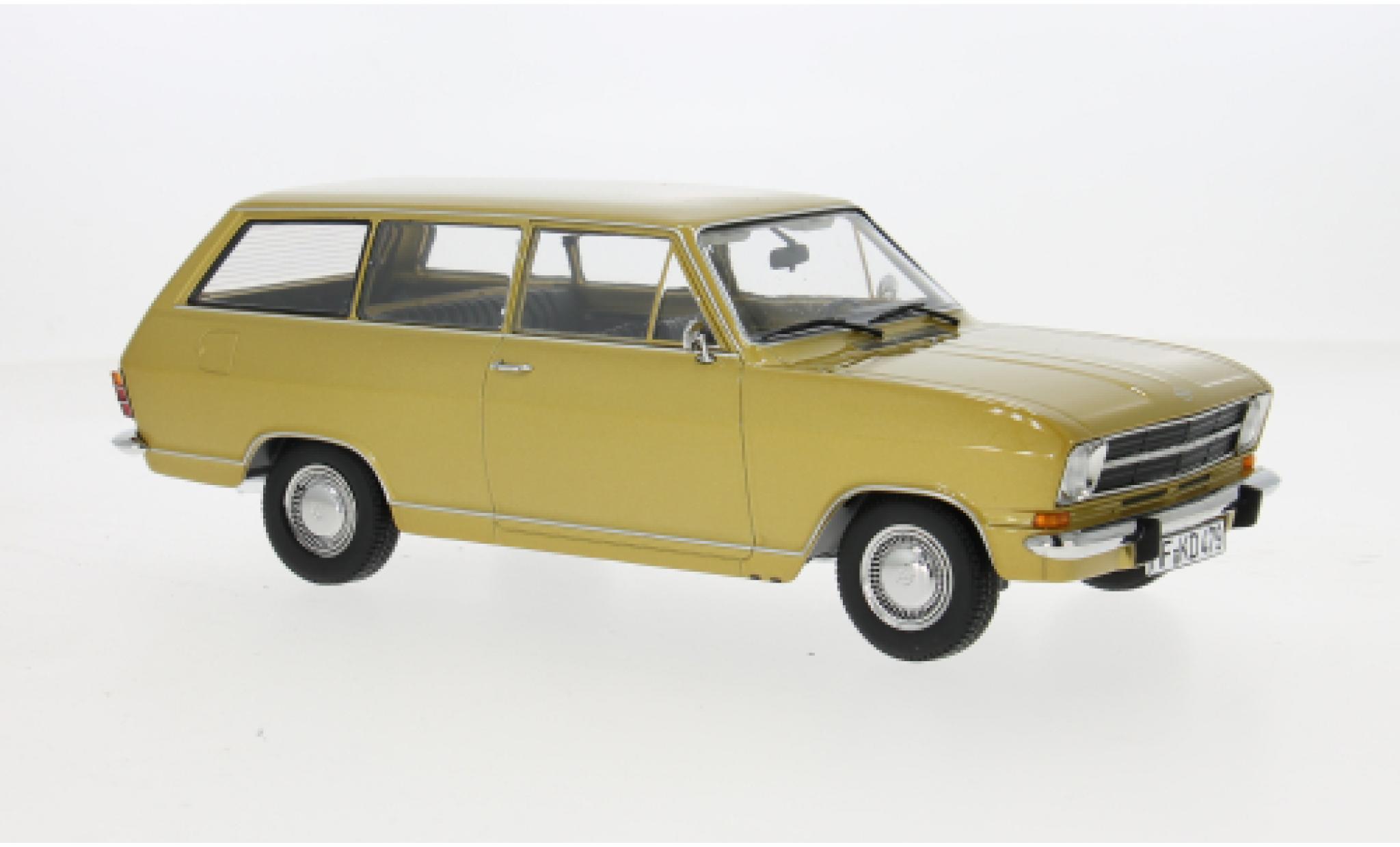 Opel Kadett 1/18 Touring B Caravan gold 1972 1:18 diecast model cars