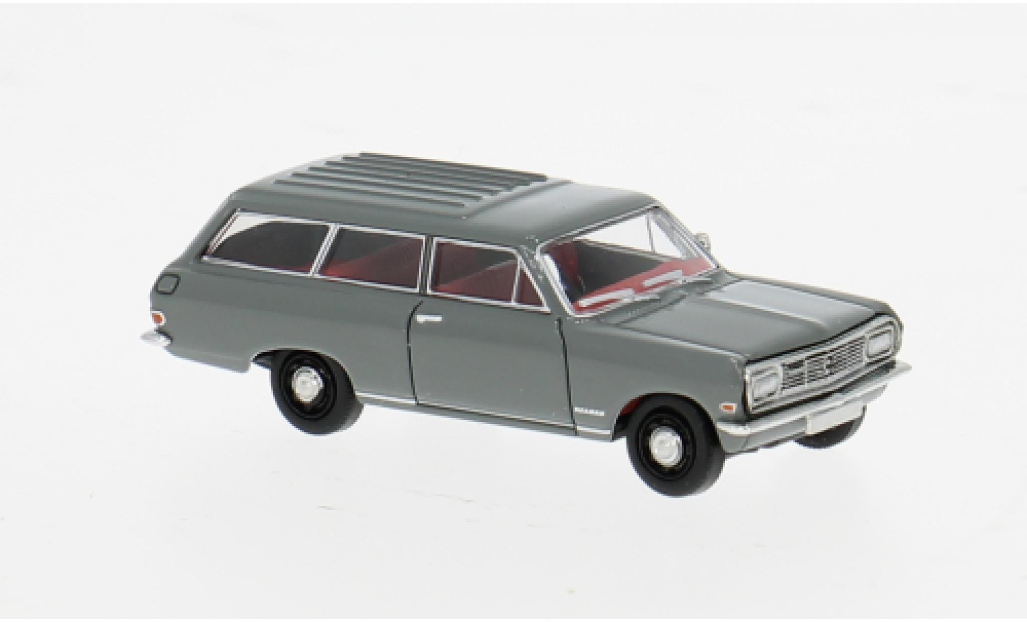 Opel Rekord 1/87 Brekina B Caravan grau 1965 1:87 diecast model cars
